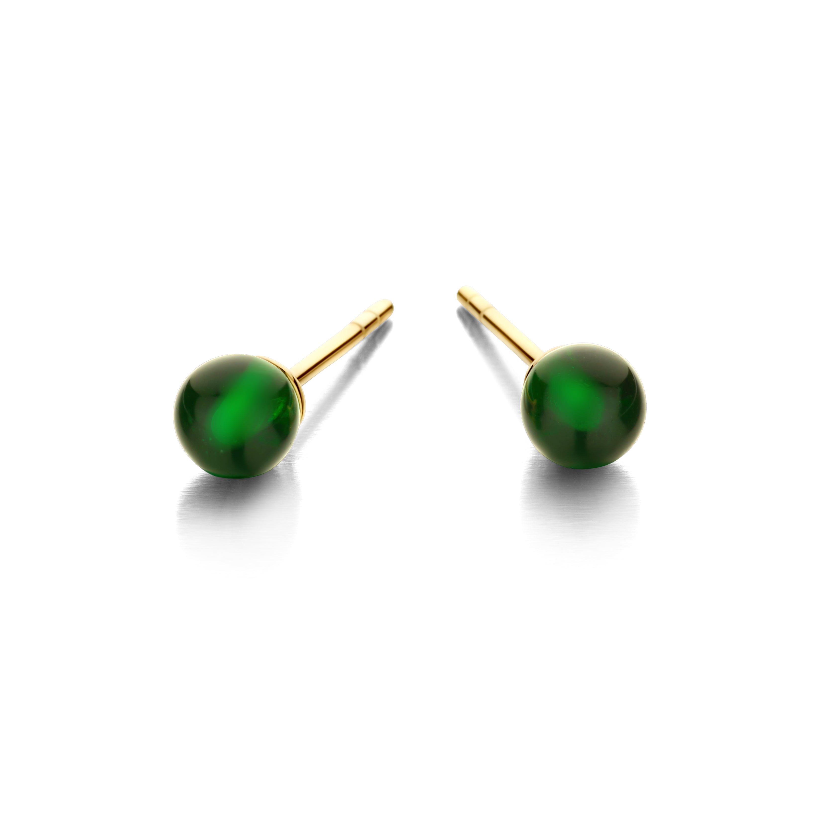 FIGARO STUD GREEN 5MM-1