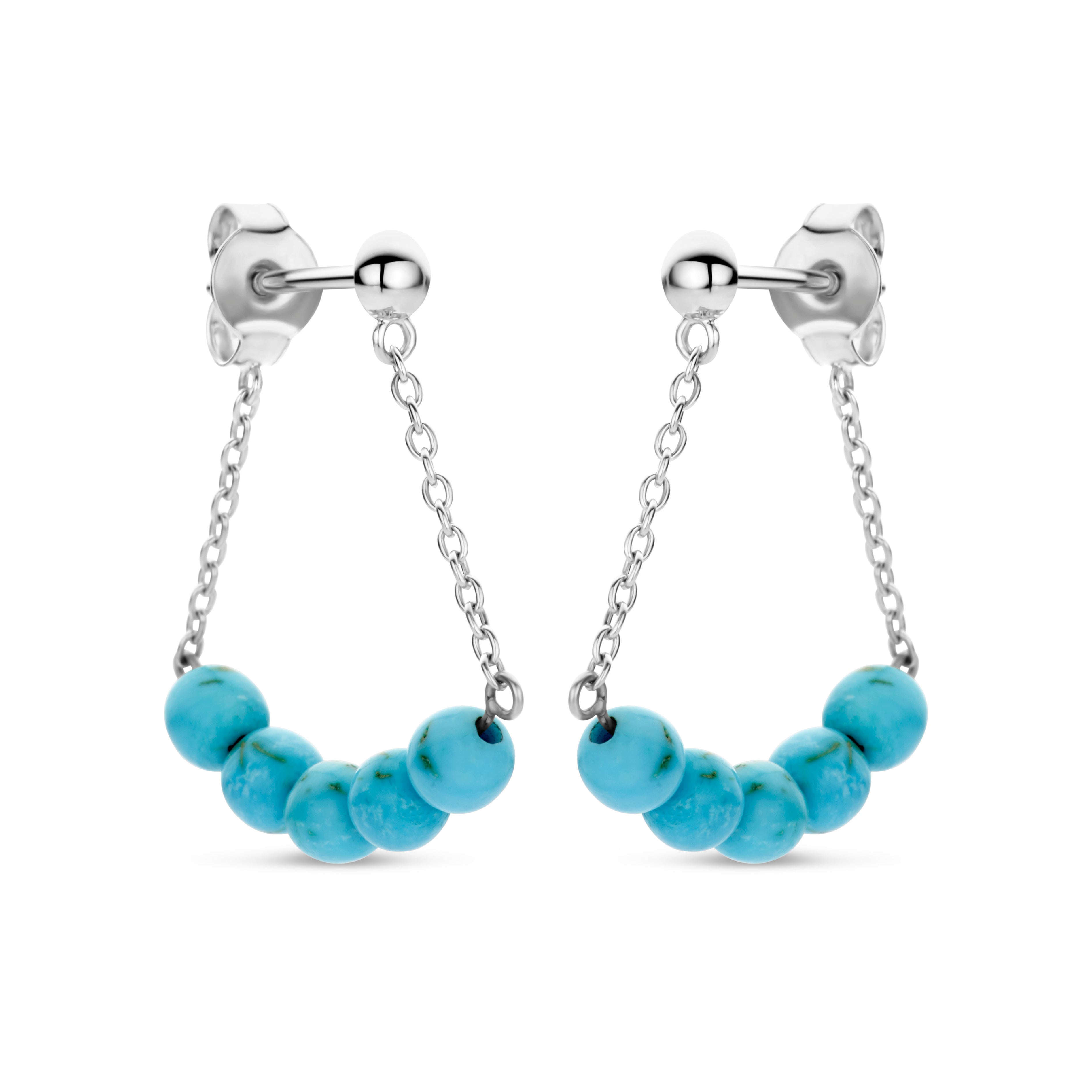 AMELIA HANGER TURQUOISE 14K