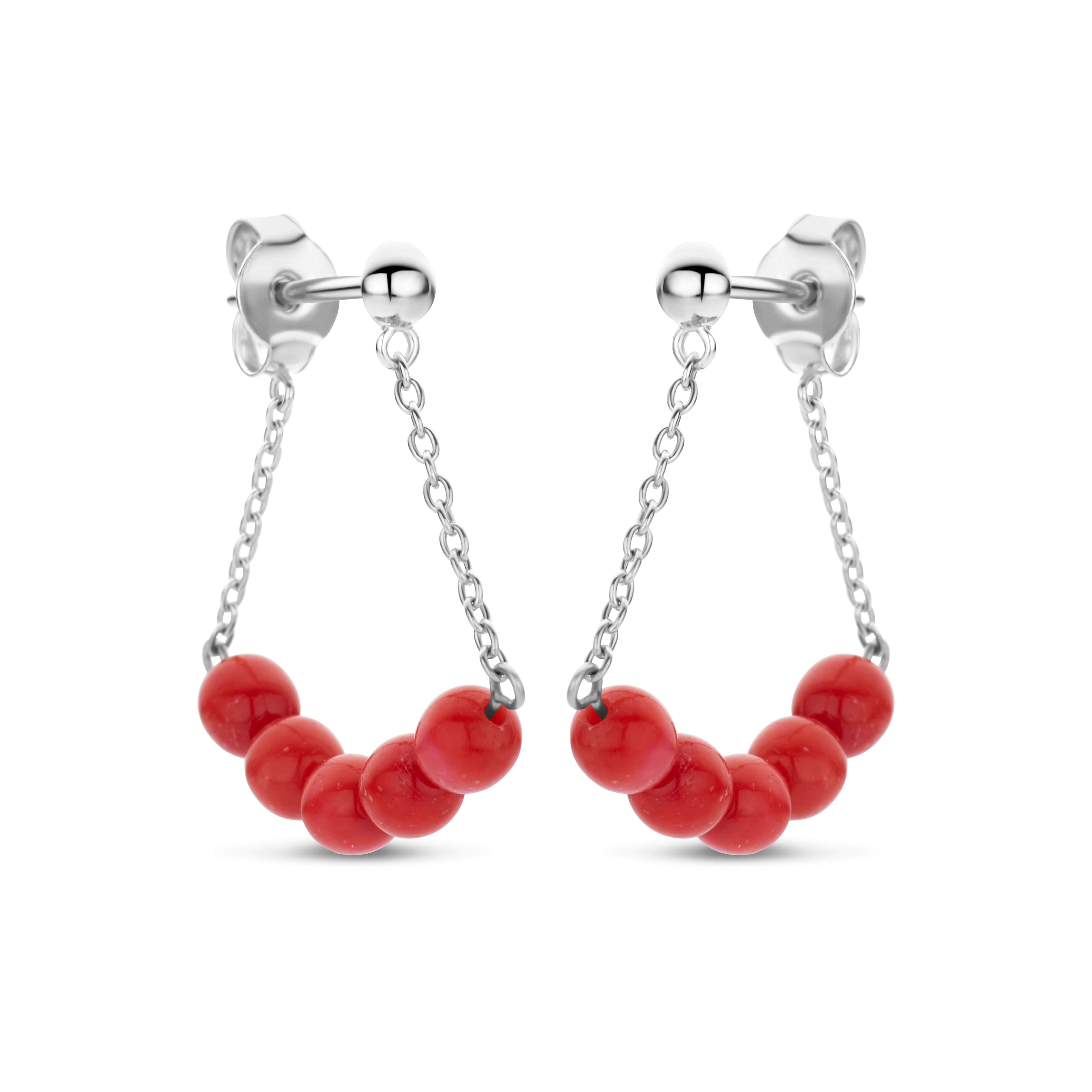 AMELIA HANGER CORAL 14K