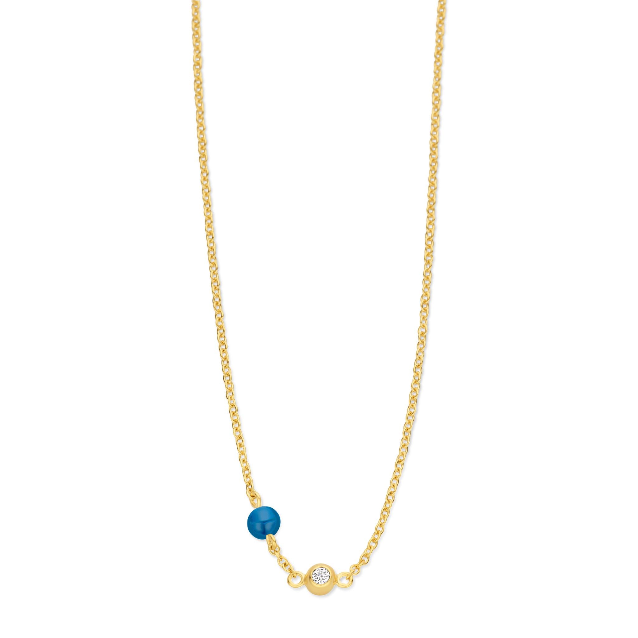 LUCKY NECKLACE BLUE-1
