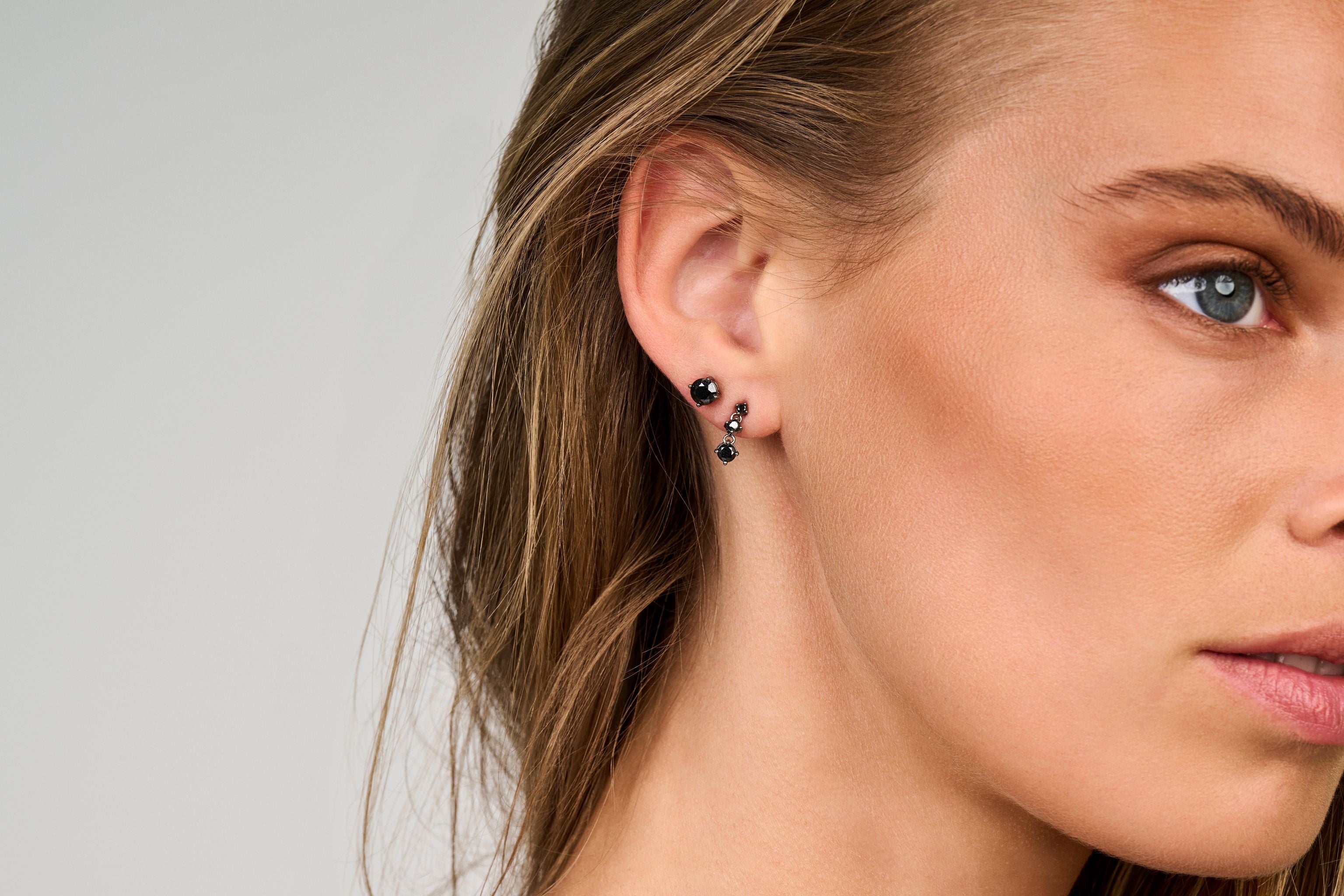 Joy Ohrringe - Sterlingsilber rhodiniert - Zirkonia-3