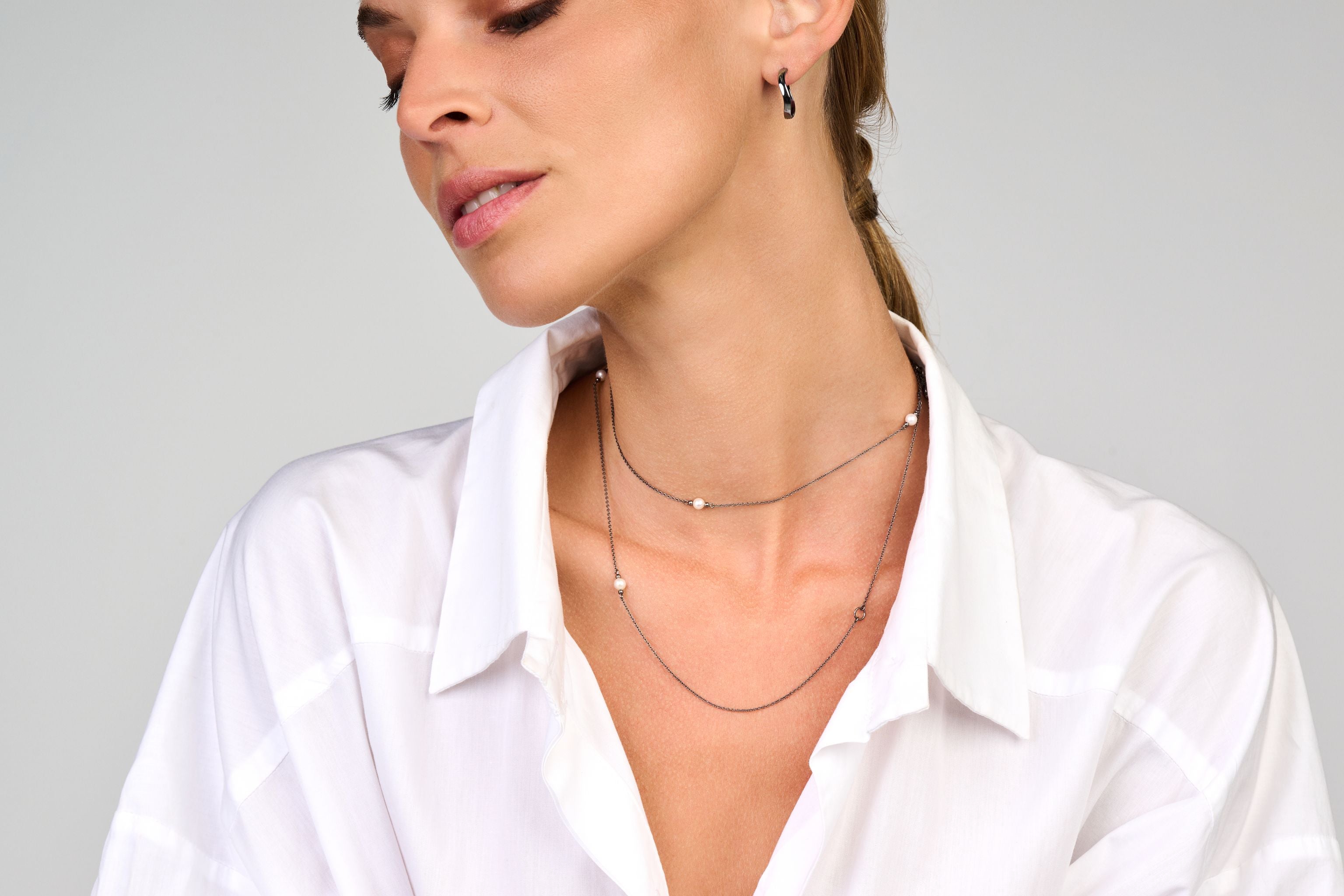 Solaris Ohrringe - vergoldetes Sterlingsilber-2