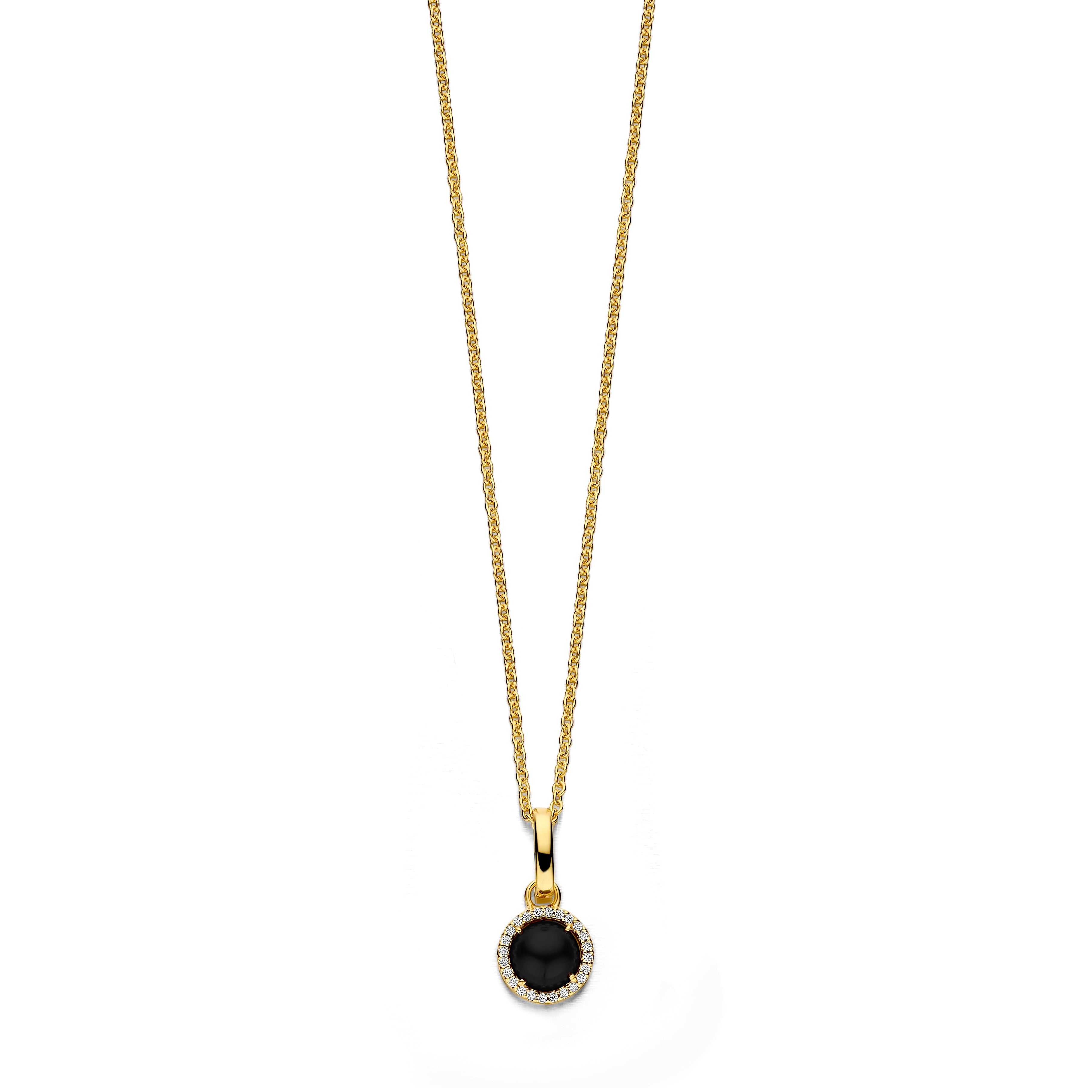 EUPHORIA PENDANT GP/CZ BLACK-1