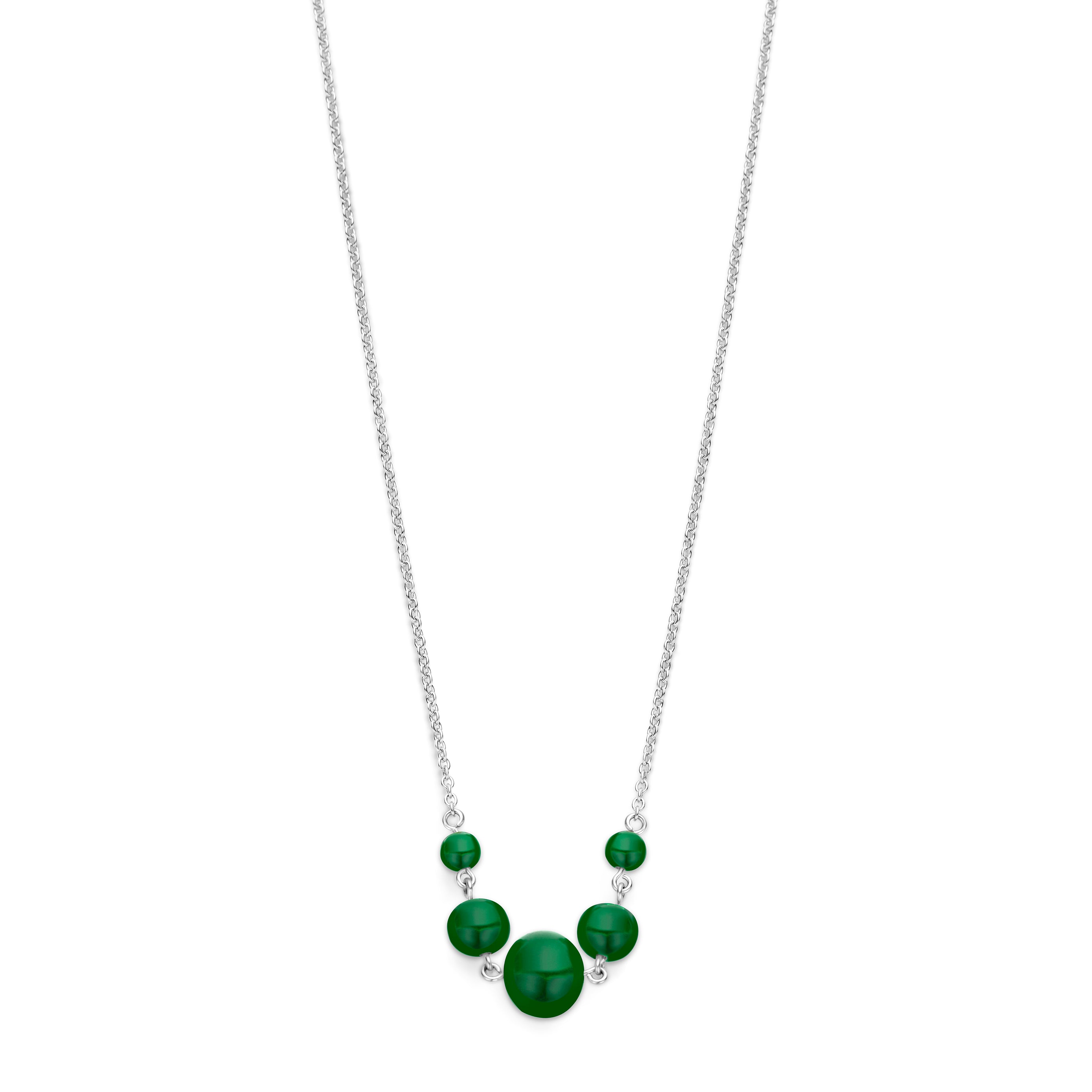 CONFETTI NECKLACE GREEN