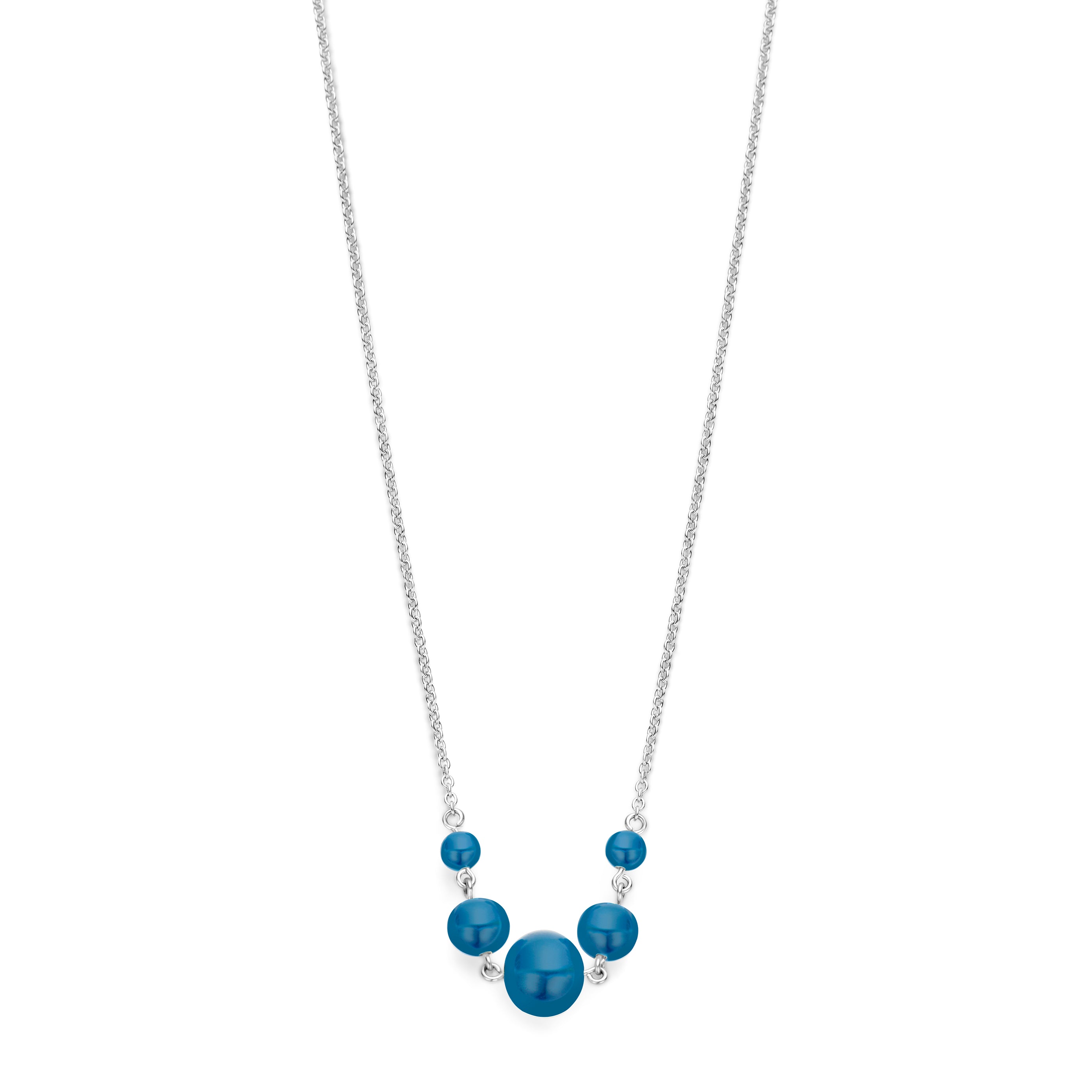 CONFETTI NECKLACE BLUE