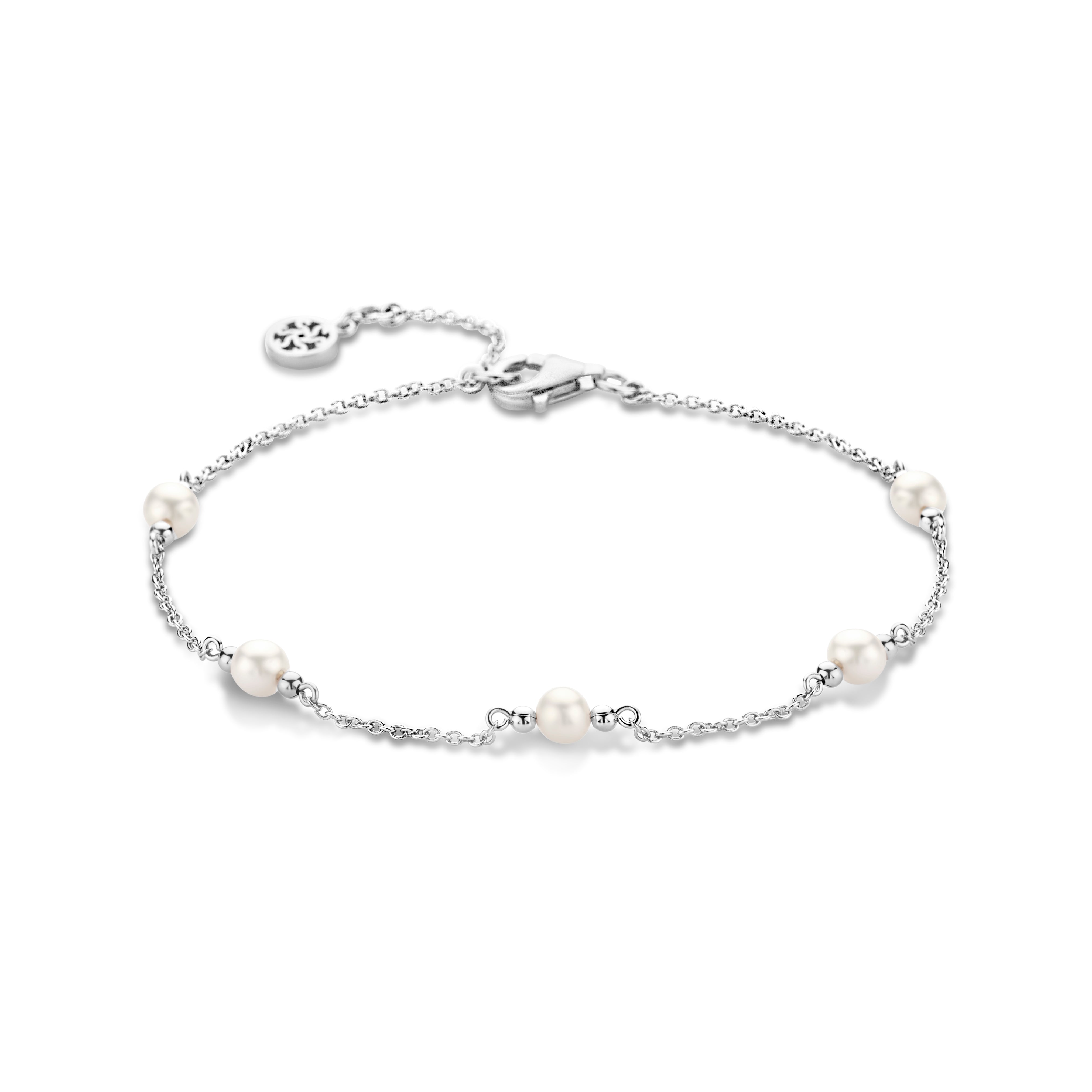 Athena Armband - Sterlingsilber - SüßwasserPearl-1