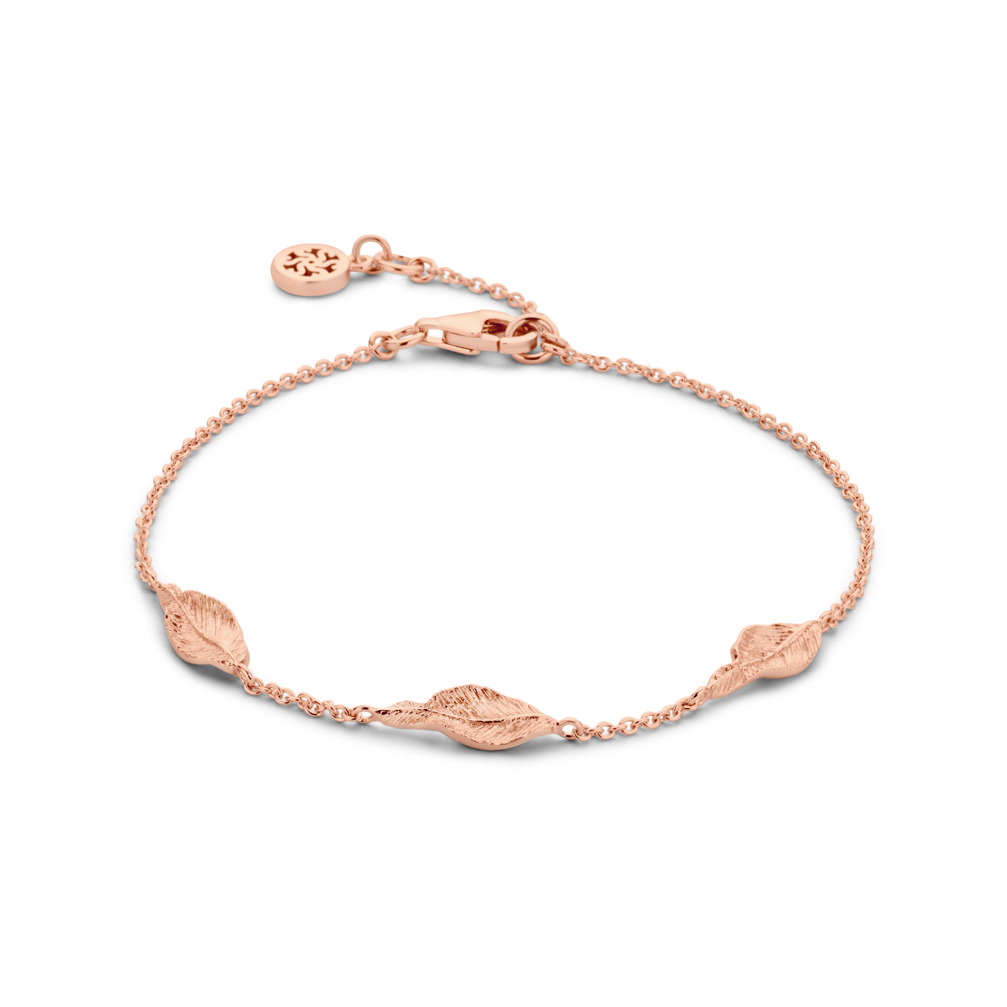 Fall Armband - Sterlingsilber rosa vergoldet-1