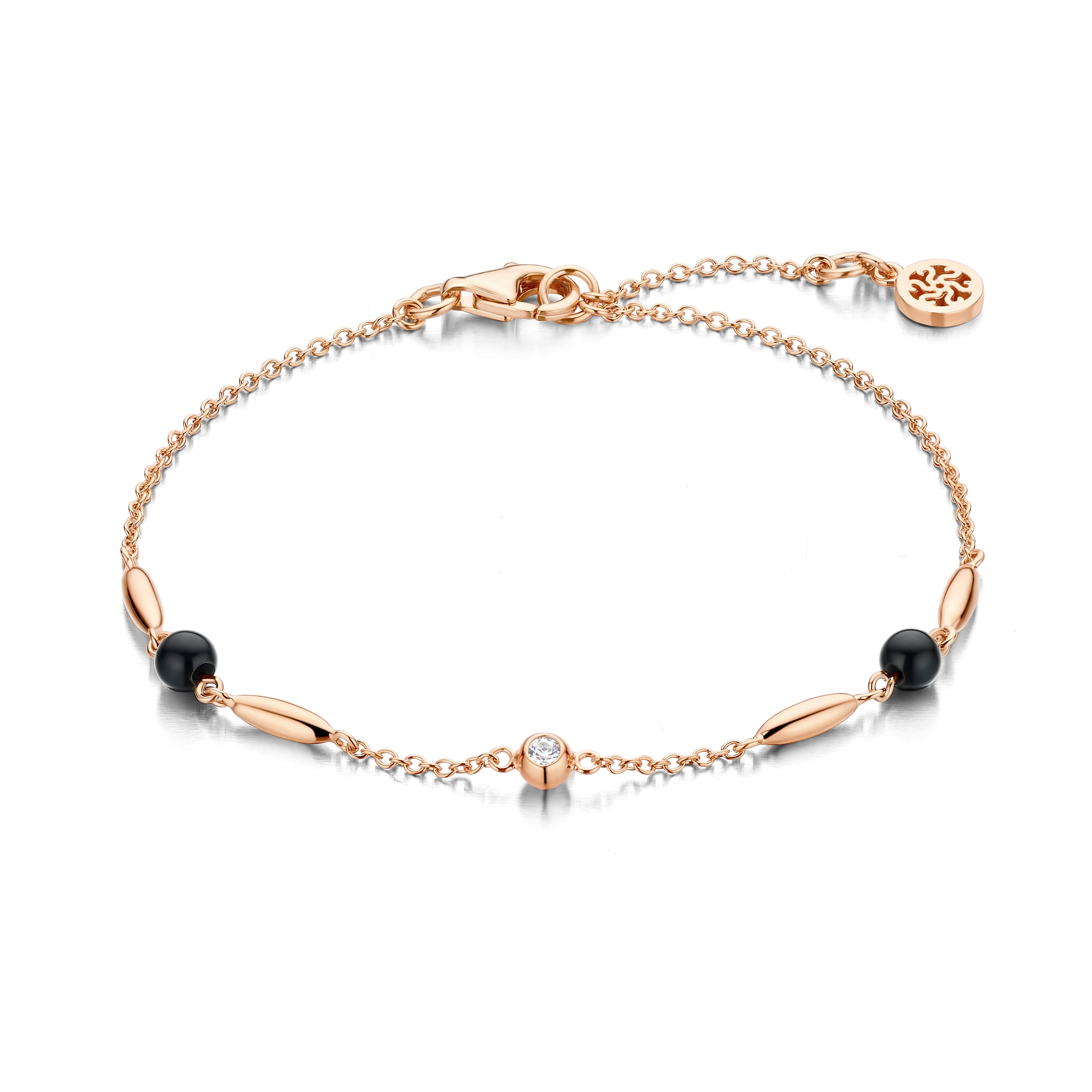 CORNELIA BRACELET RG/CZ BLACK-1