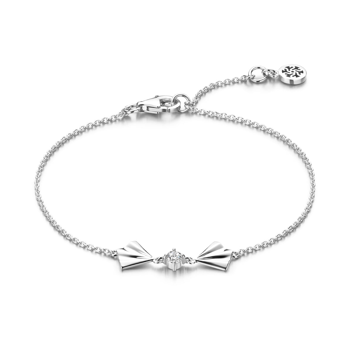 Jazz Armband mit Zirkonia