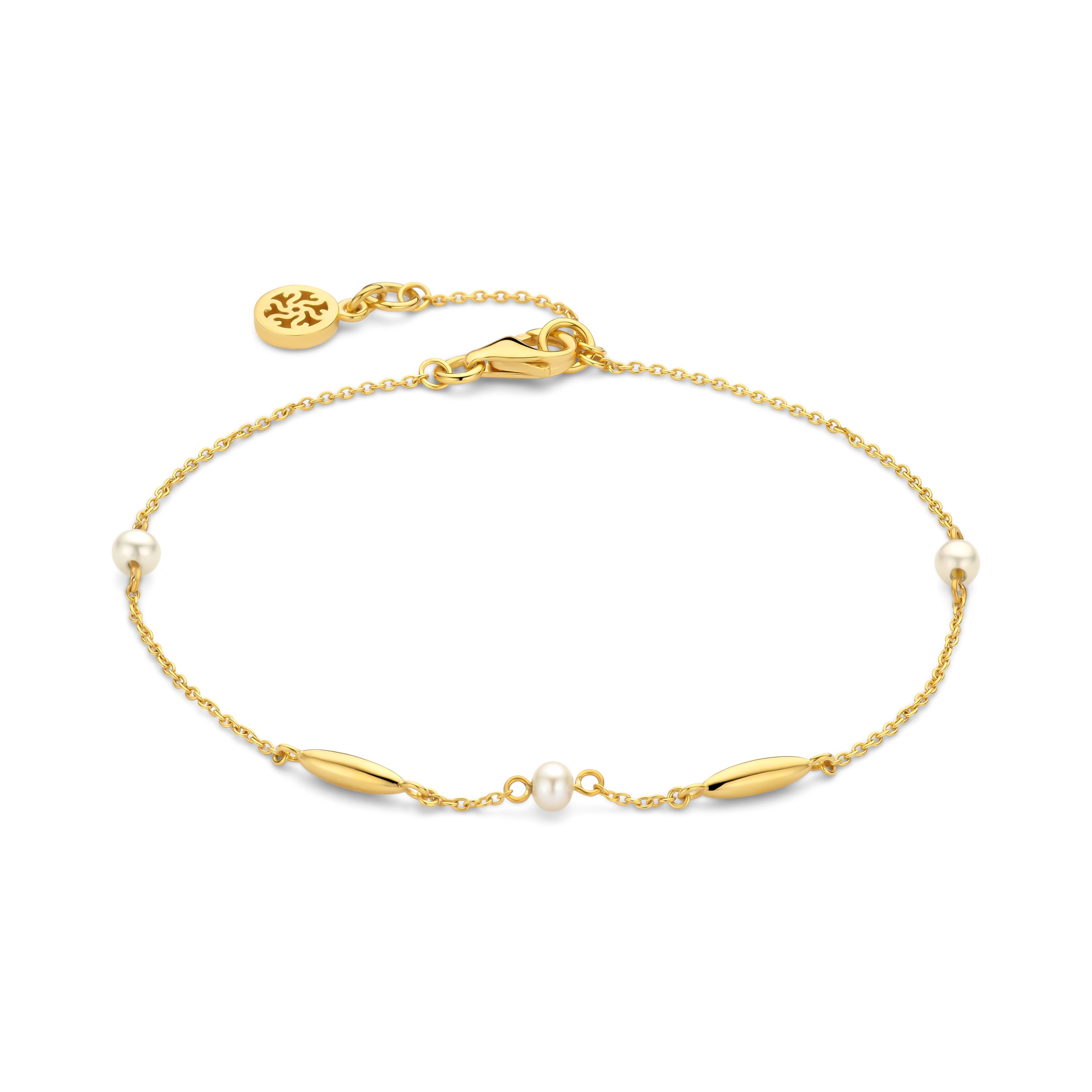 NORA BRACELET PEARL 14K