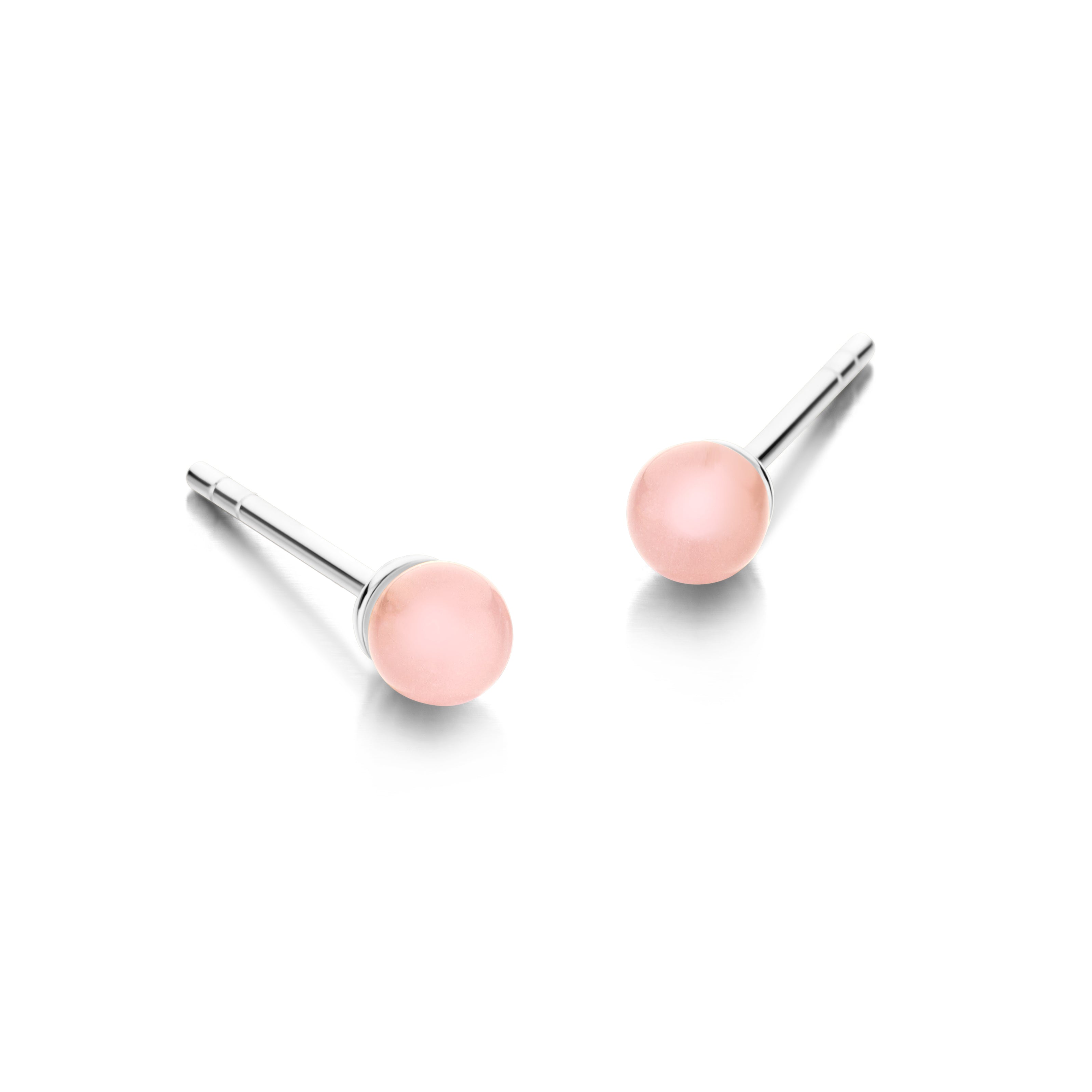 FIGARO STUD PINK 4MM-1
