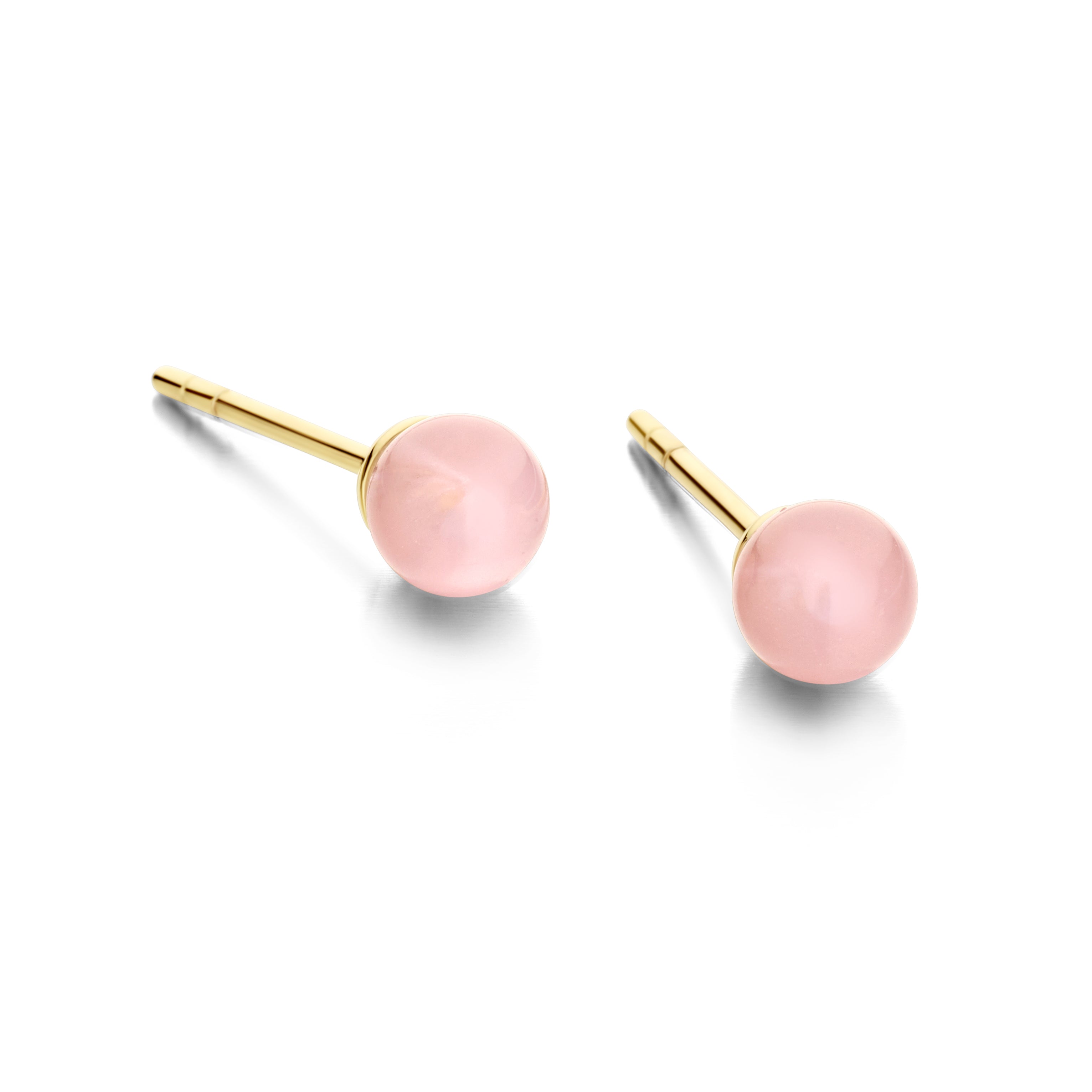 FIGARO STUD PINK 5MM-1