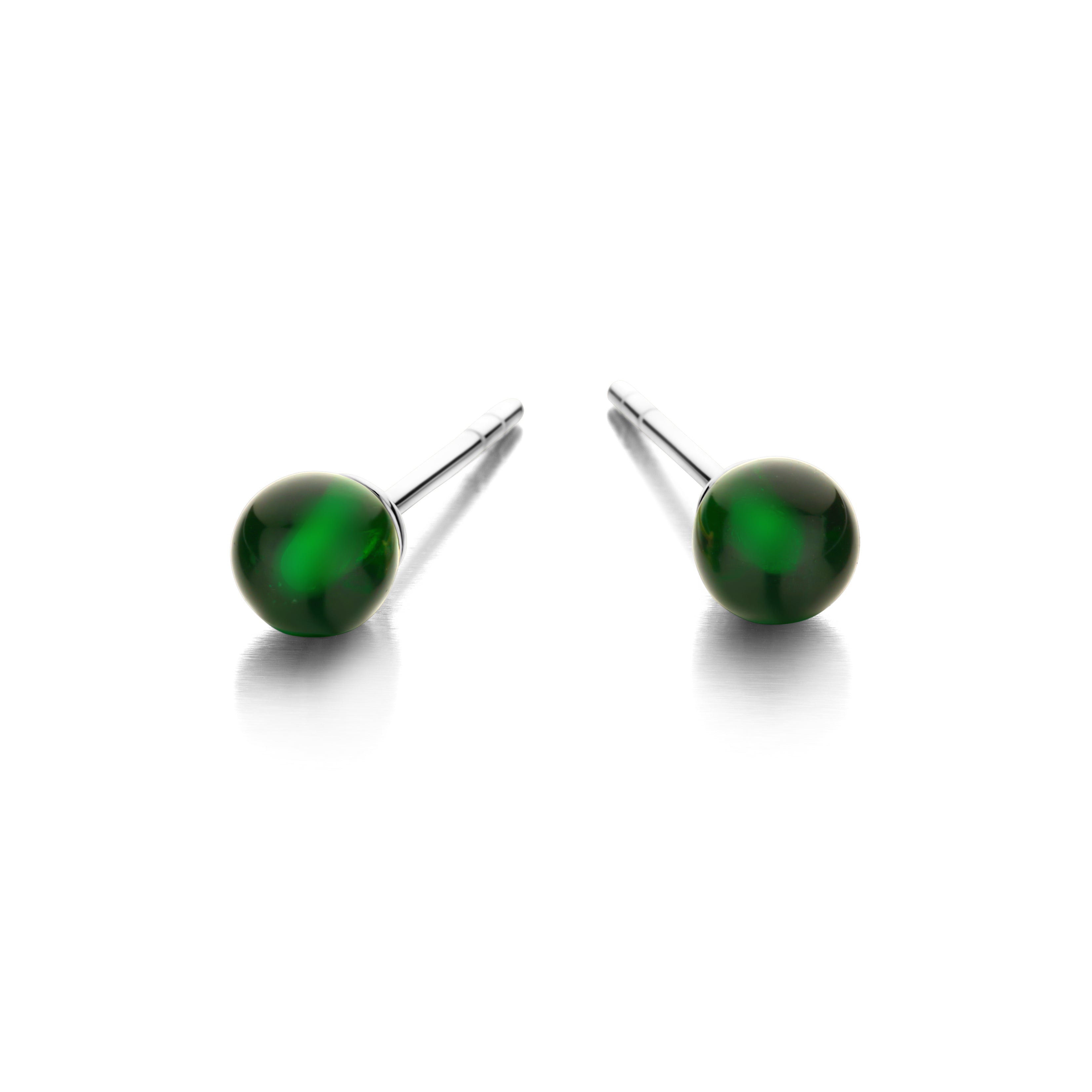 FIGARO STUD GREEN 5MM-1