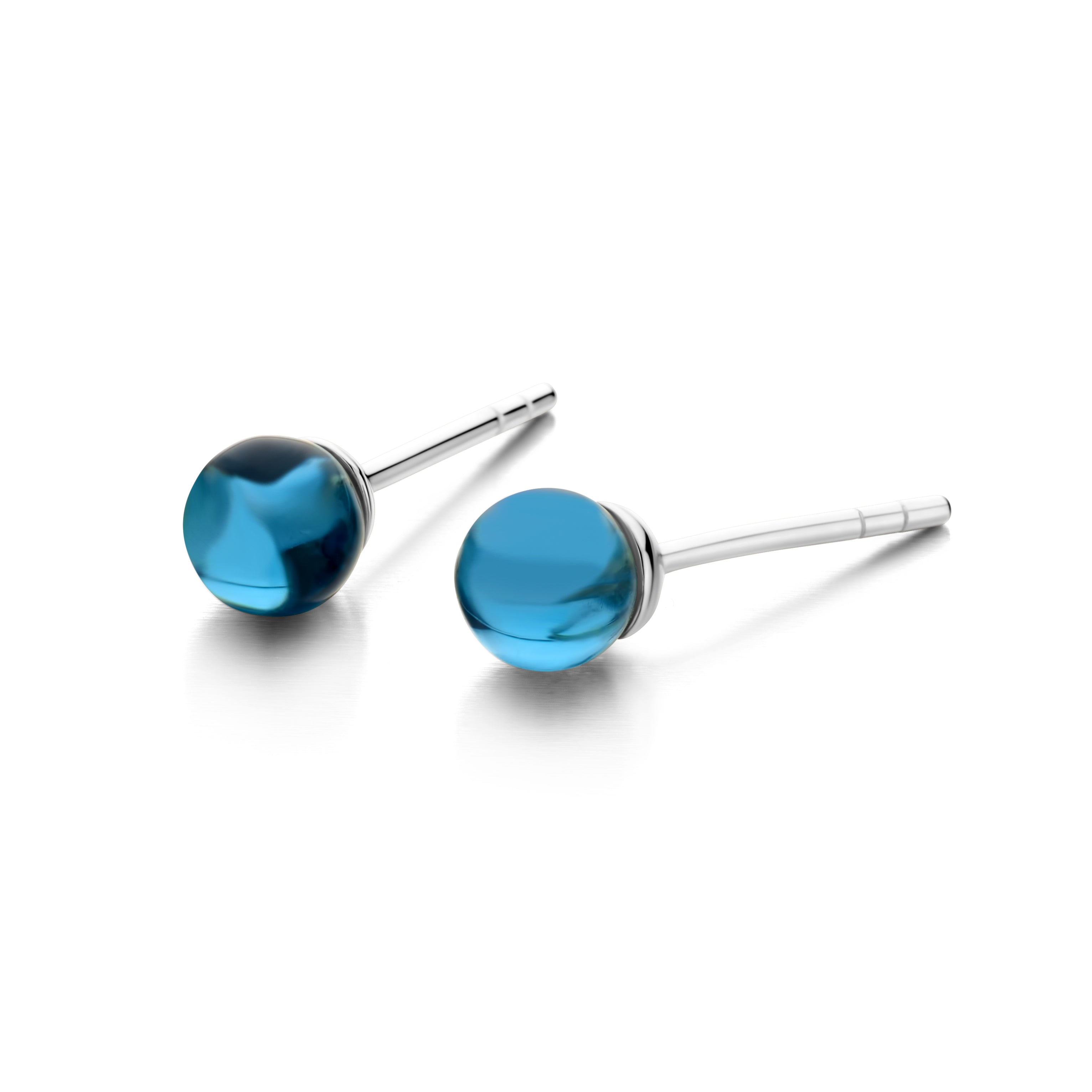 FIGARO STUD BLUE 5MM-1