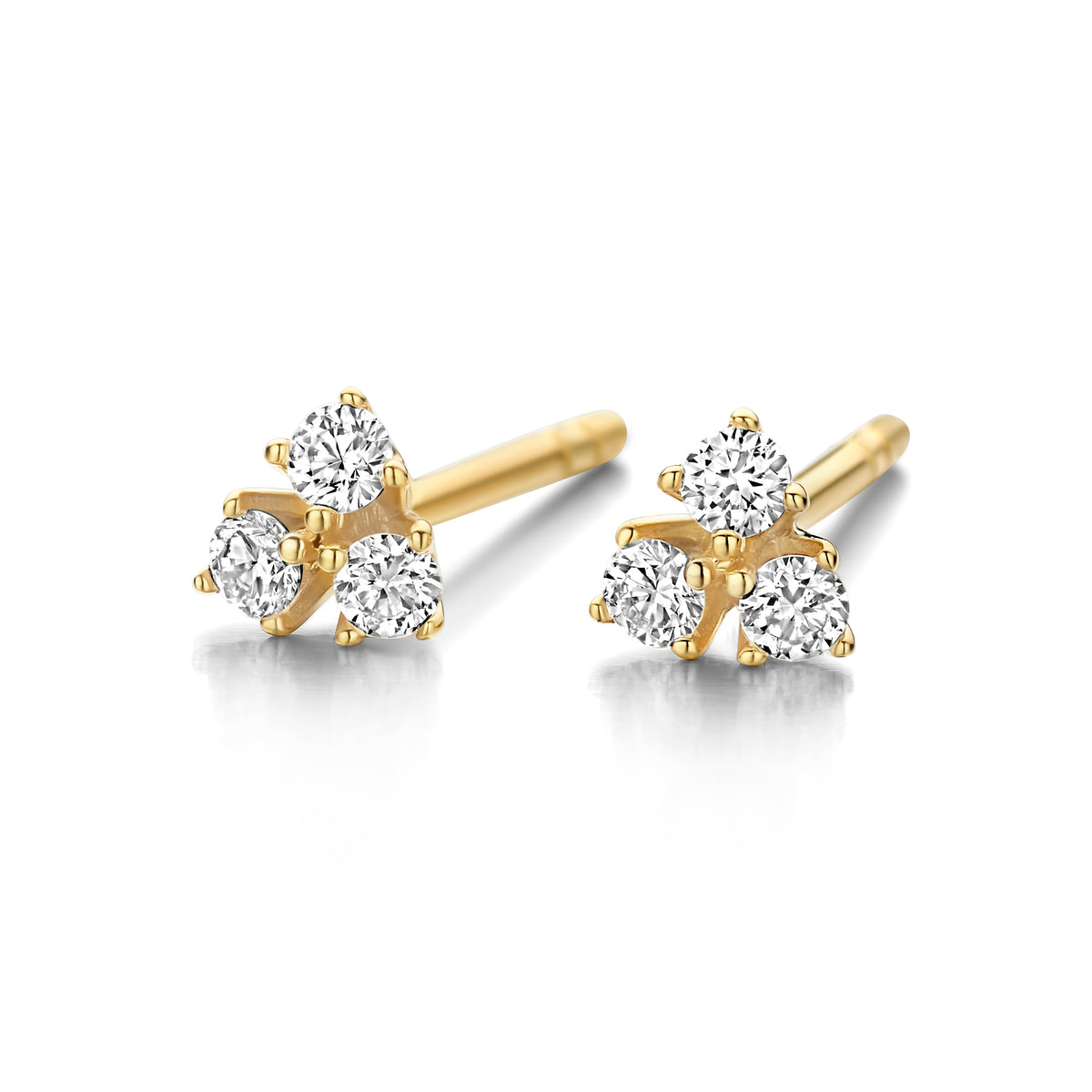 Juliet Ohrsticker 0,15Ct Wvs 14K