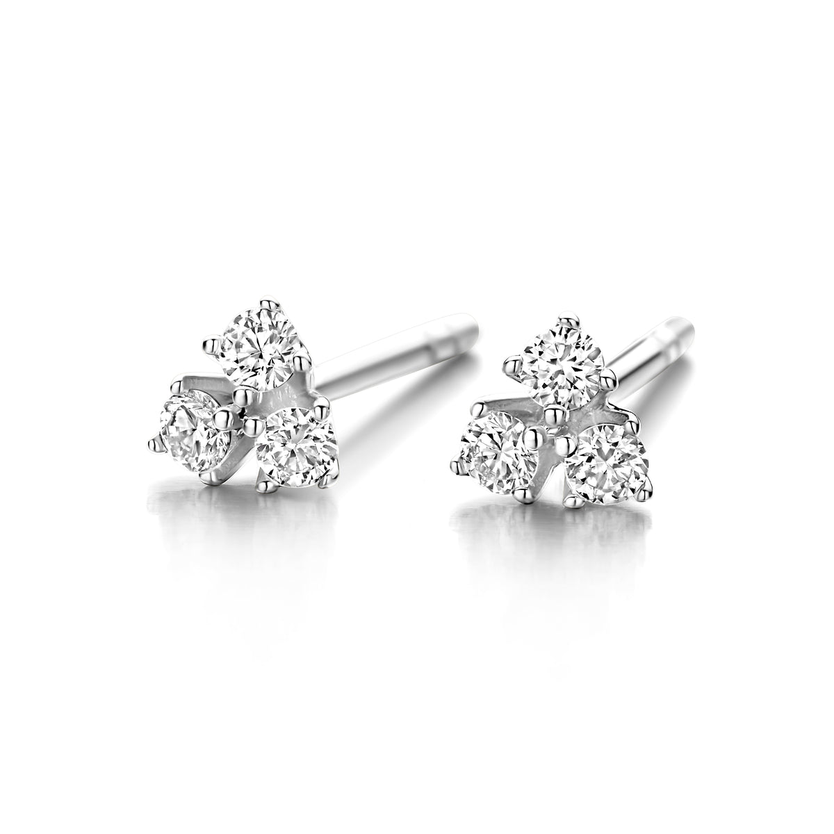 Juliet Ohrsticker 0,15Ct Wvs 14K