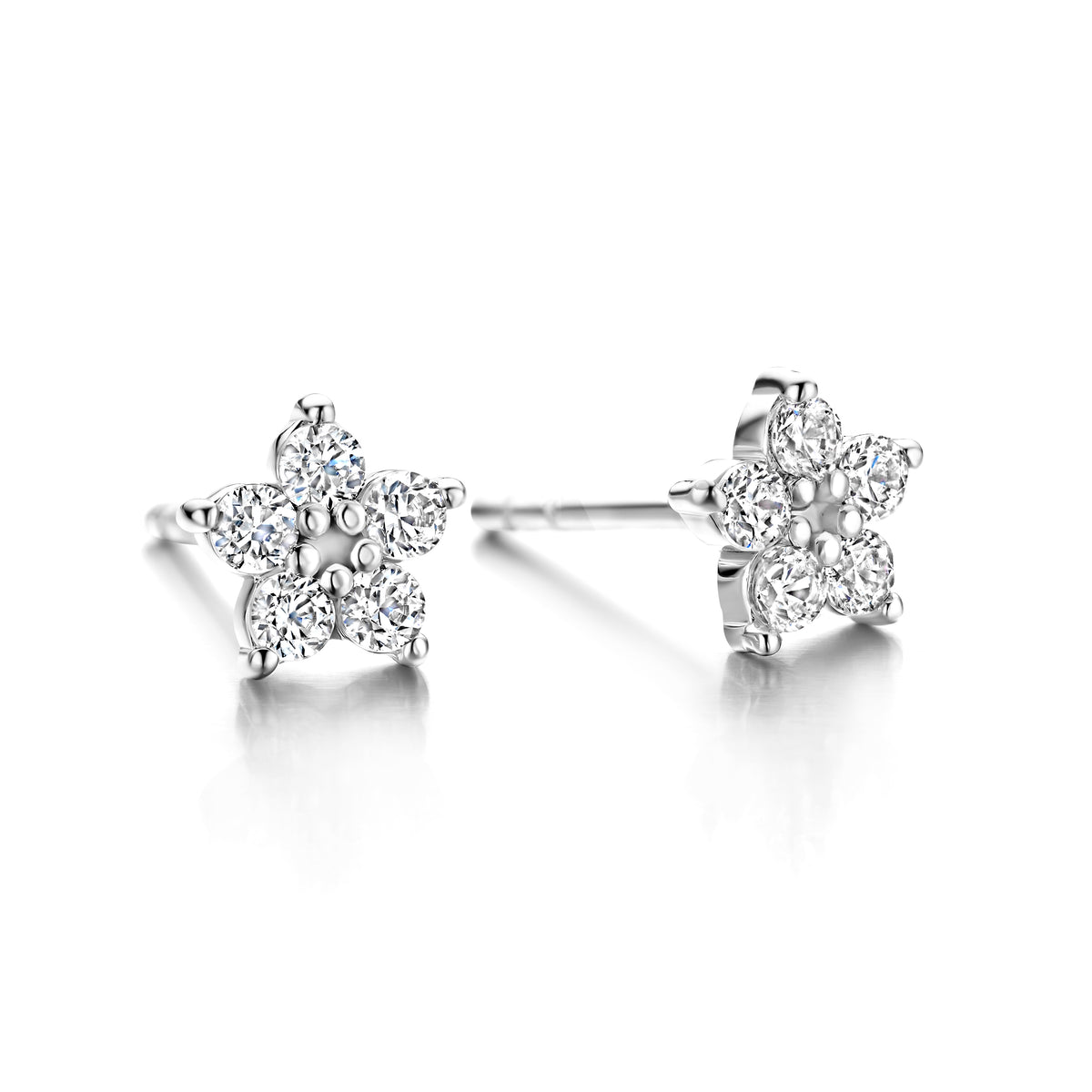 Eden Ohrstecker 0,25Ct Wvs 14K 6mm