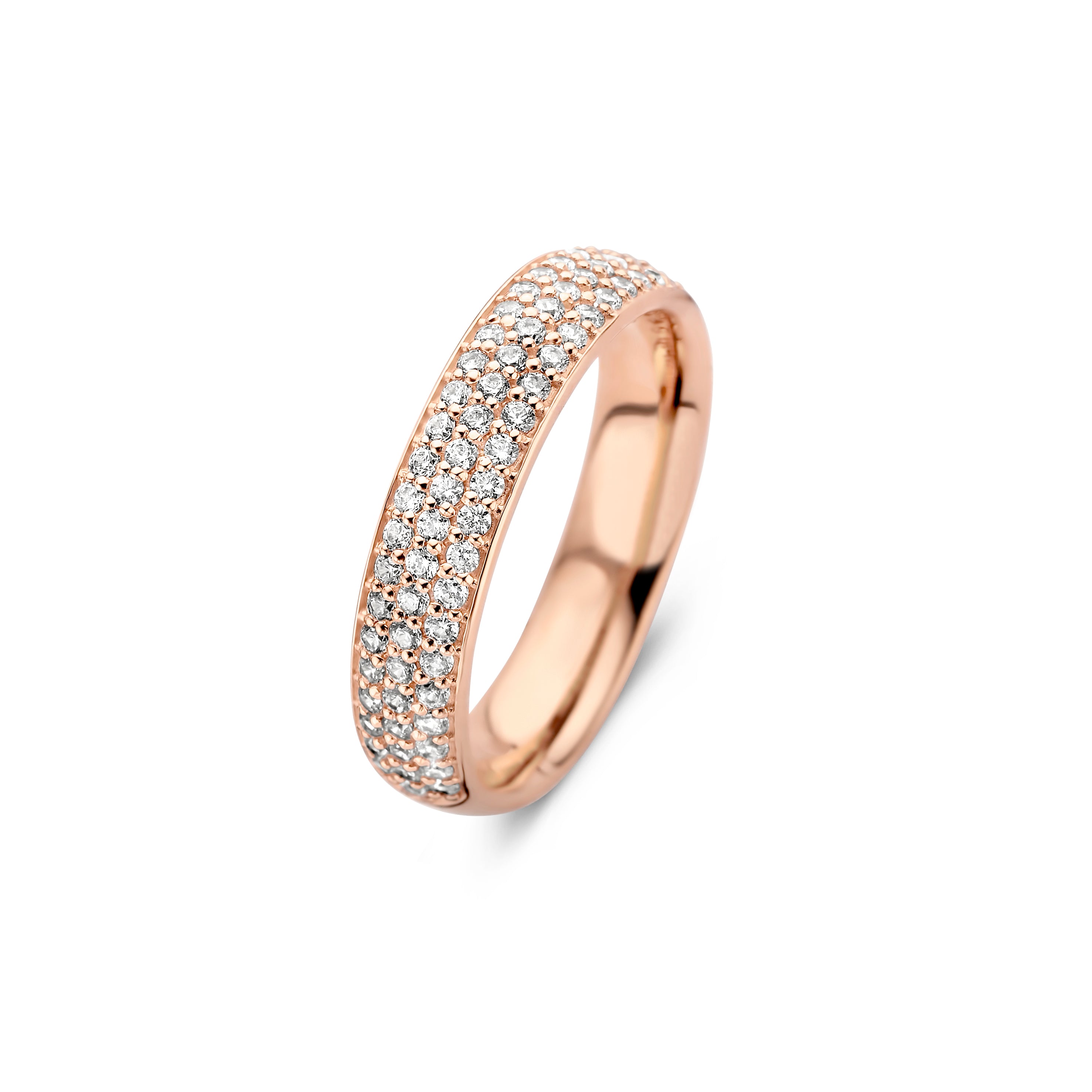 Vivendi Ring - Sterlingsilber rosé vergoldet - Zirkonia-1