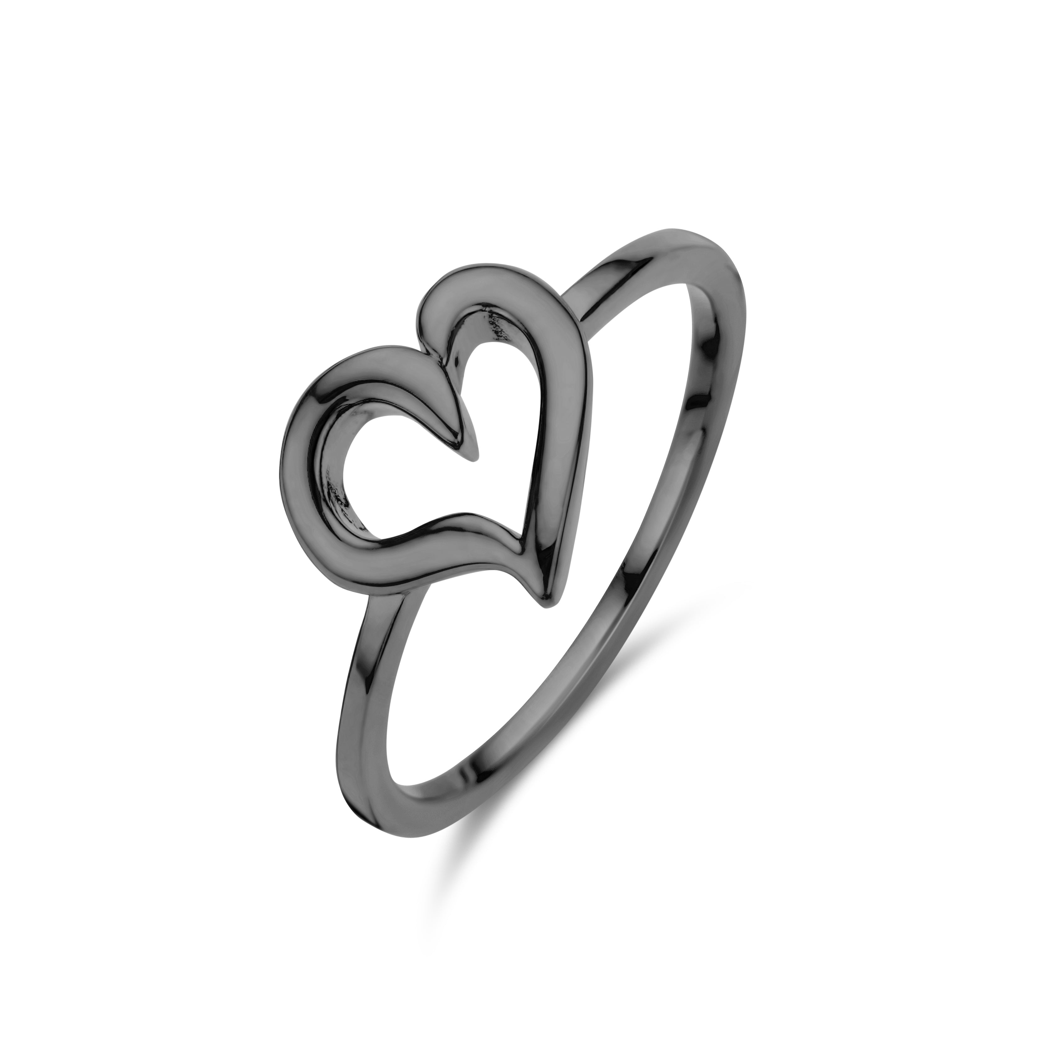 Youth Ring - Sterlingsilber rutheniert-1