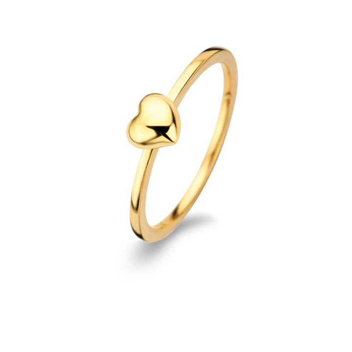 Heart Ring - vergoldetes Sterlingsilber-1