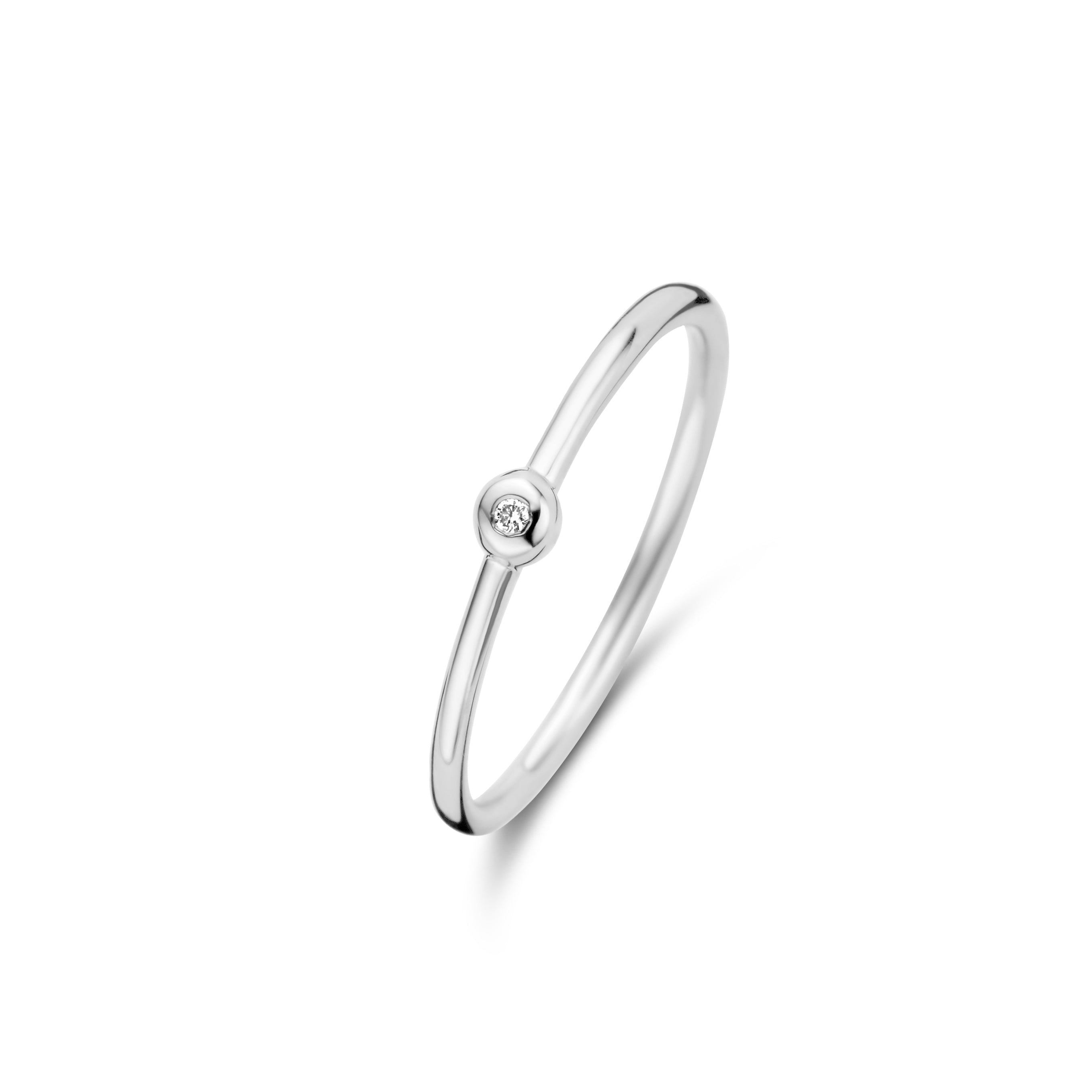 BELLE RING 0,010CT WVS 14K-1