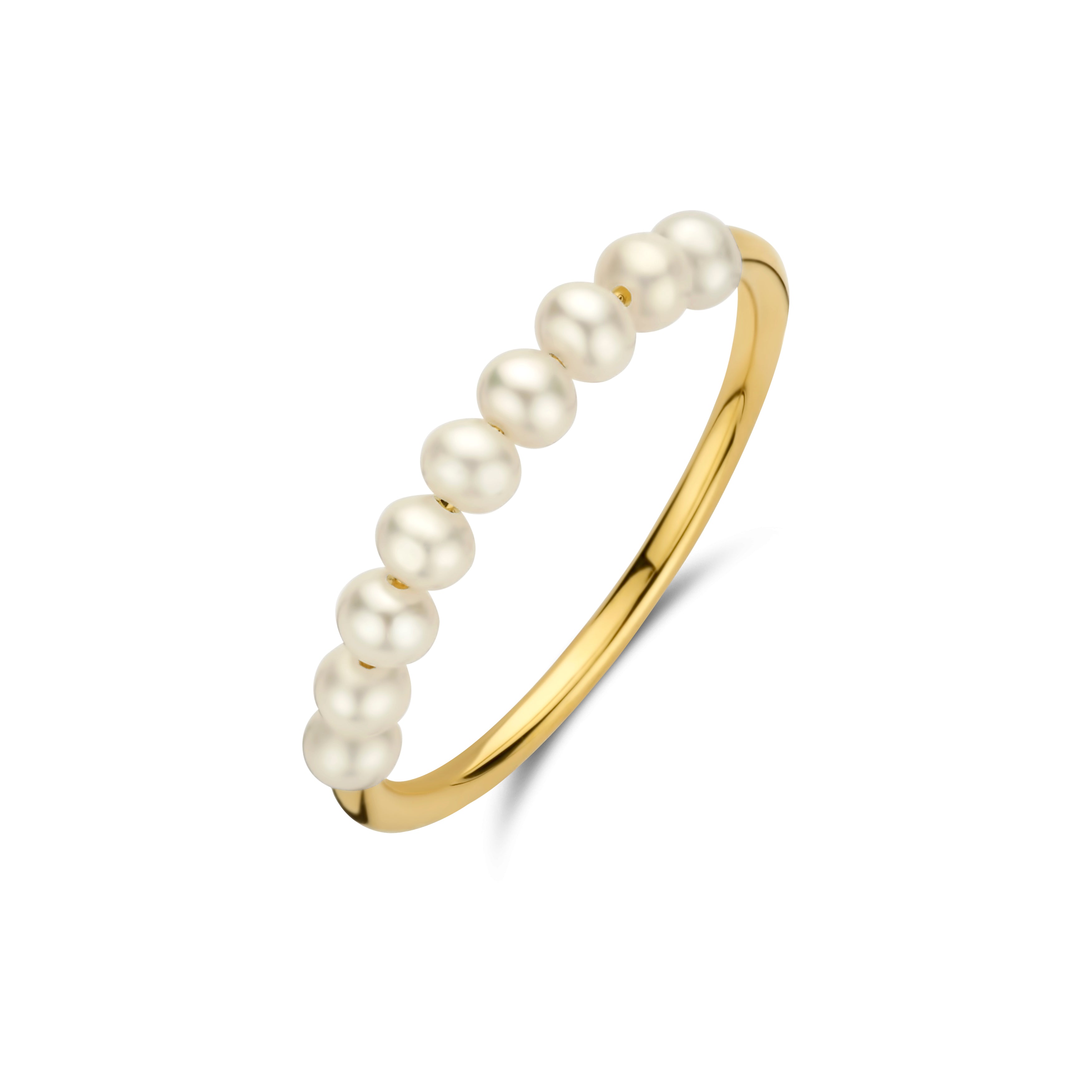 Coco Ring - 14 kt. Gold mit SüßwasserPearl-1