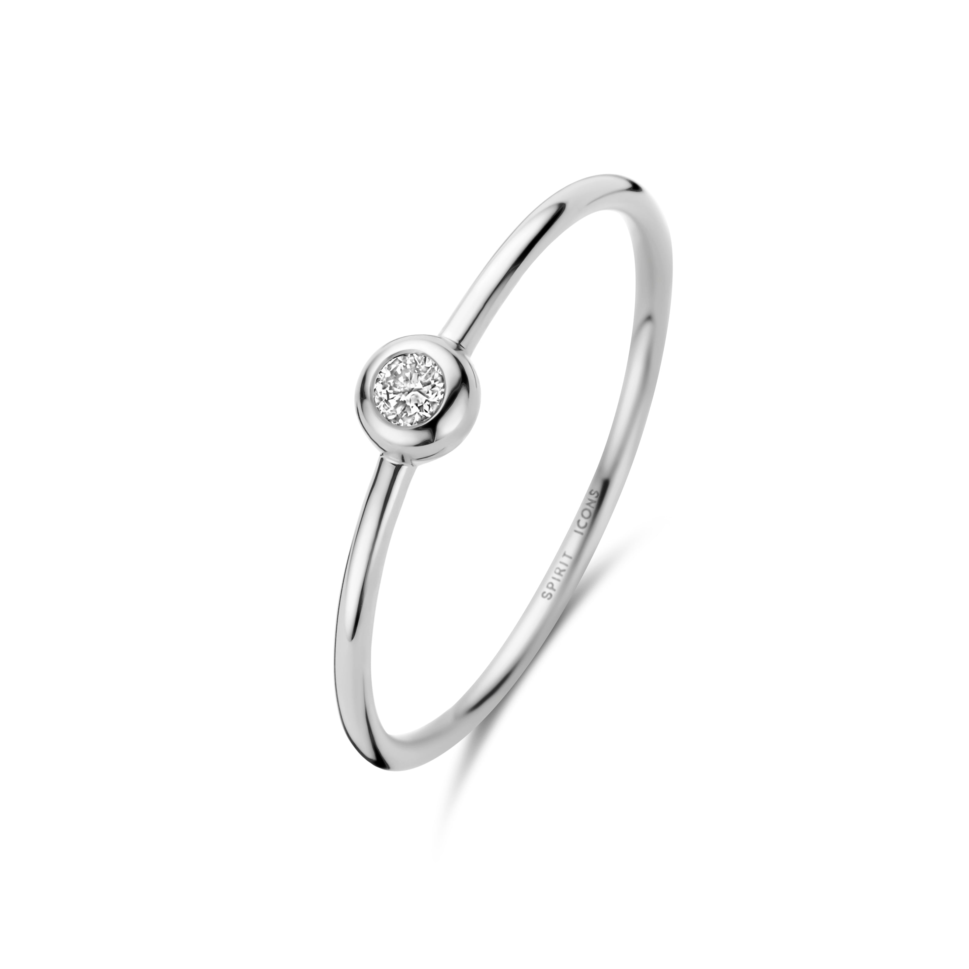 BELLE RING 0,05Ct Wvs 14K-1