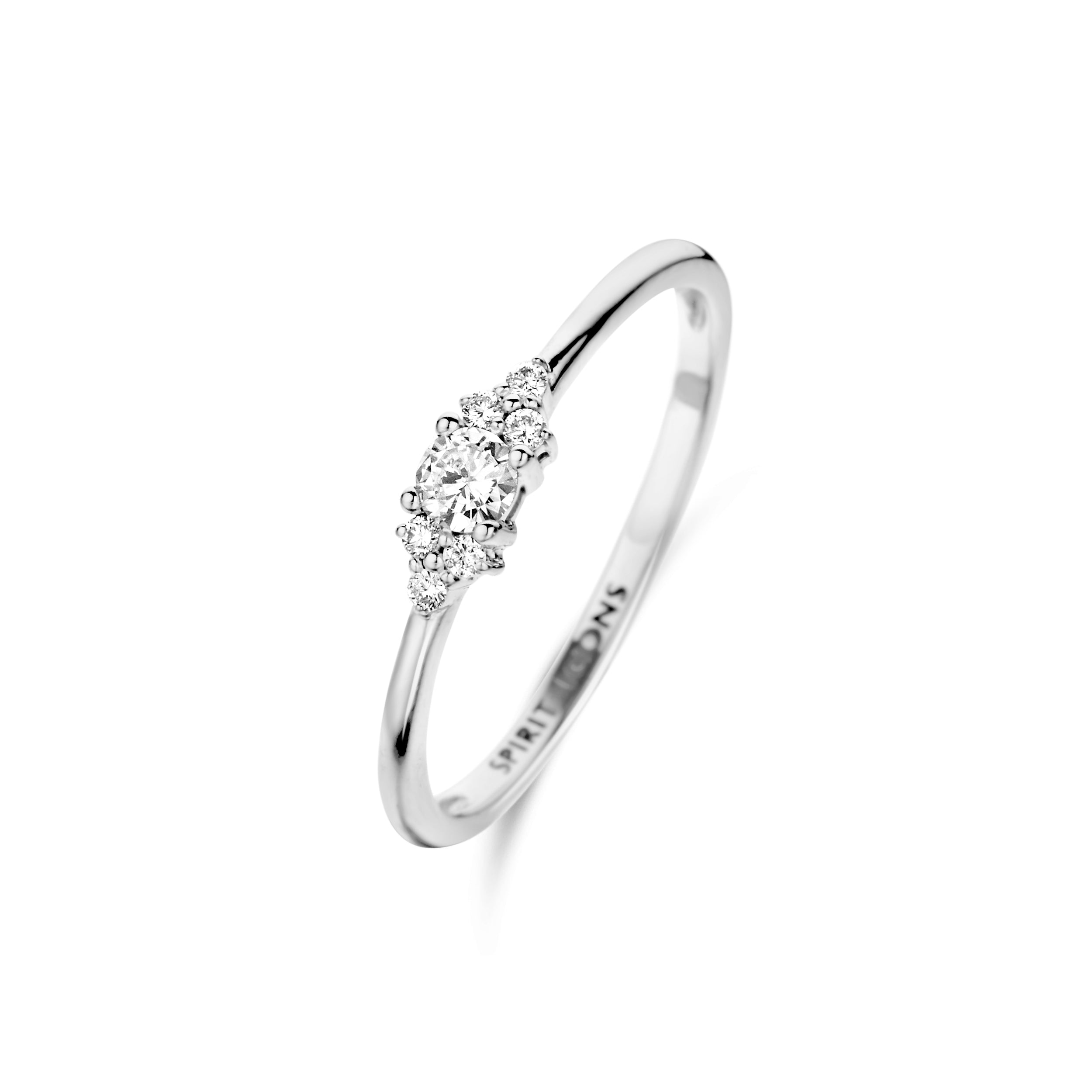VIDA RING 0,22Ct Wvs 14K