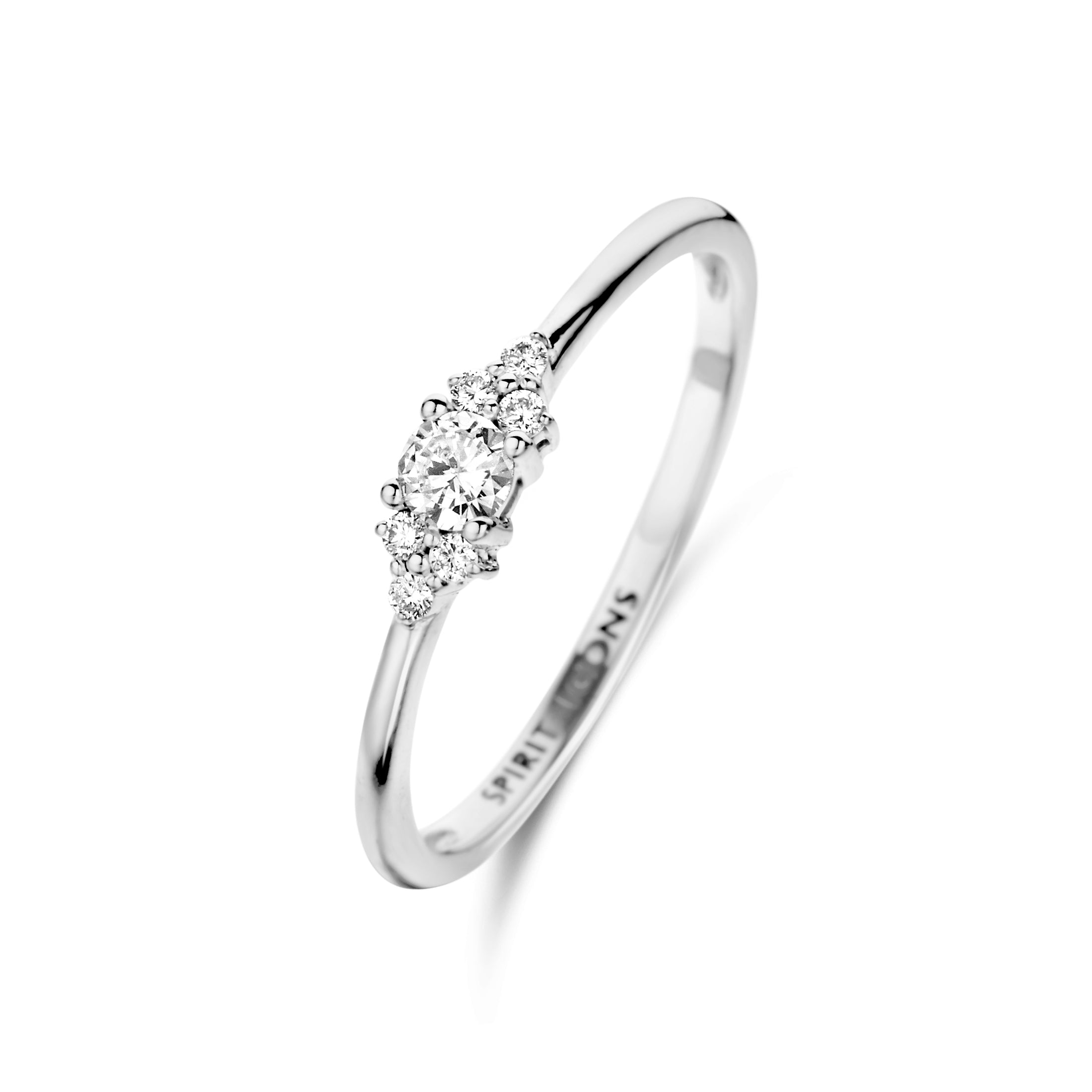 VIDA RING 0,34Ct Wvs 14K