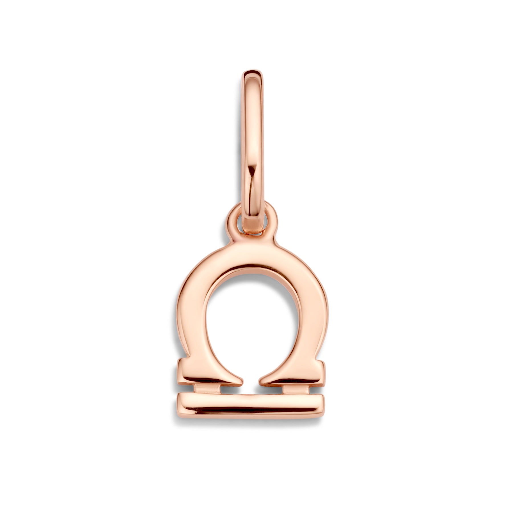 Libra - Libra Sternzeichen Anhänger - Sterling Silber rosé vergoldet-1