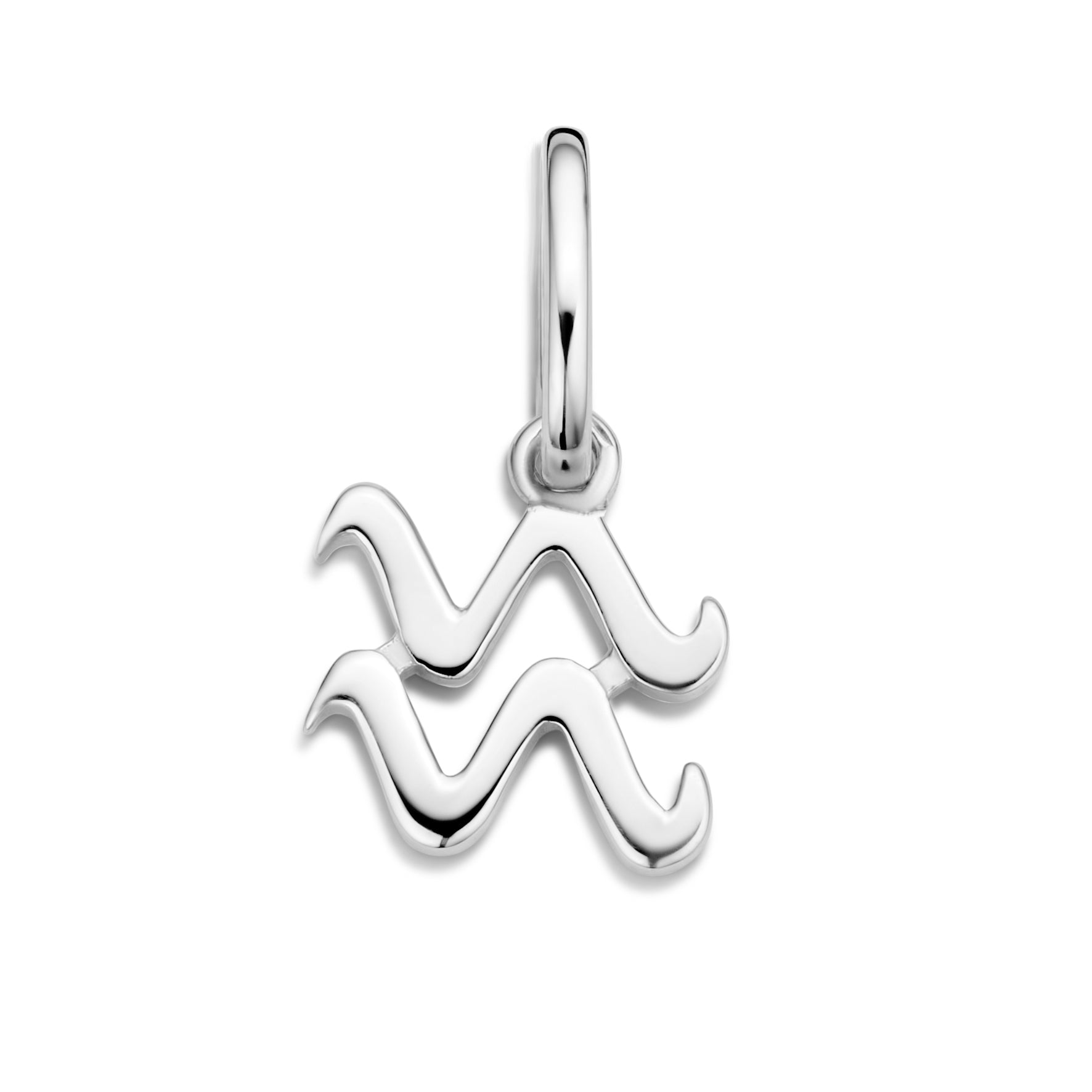 Aquarius - Wassermann Sternzeichen Anhänger - Sterlingsilber-1