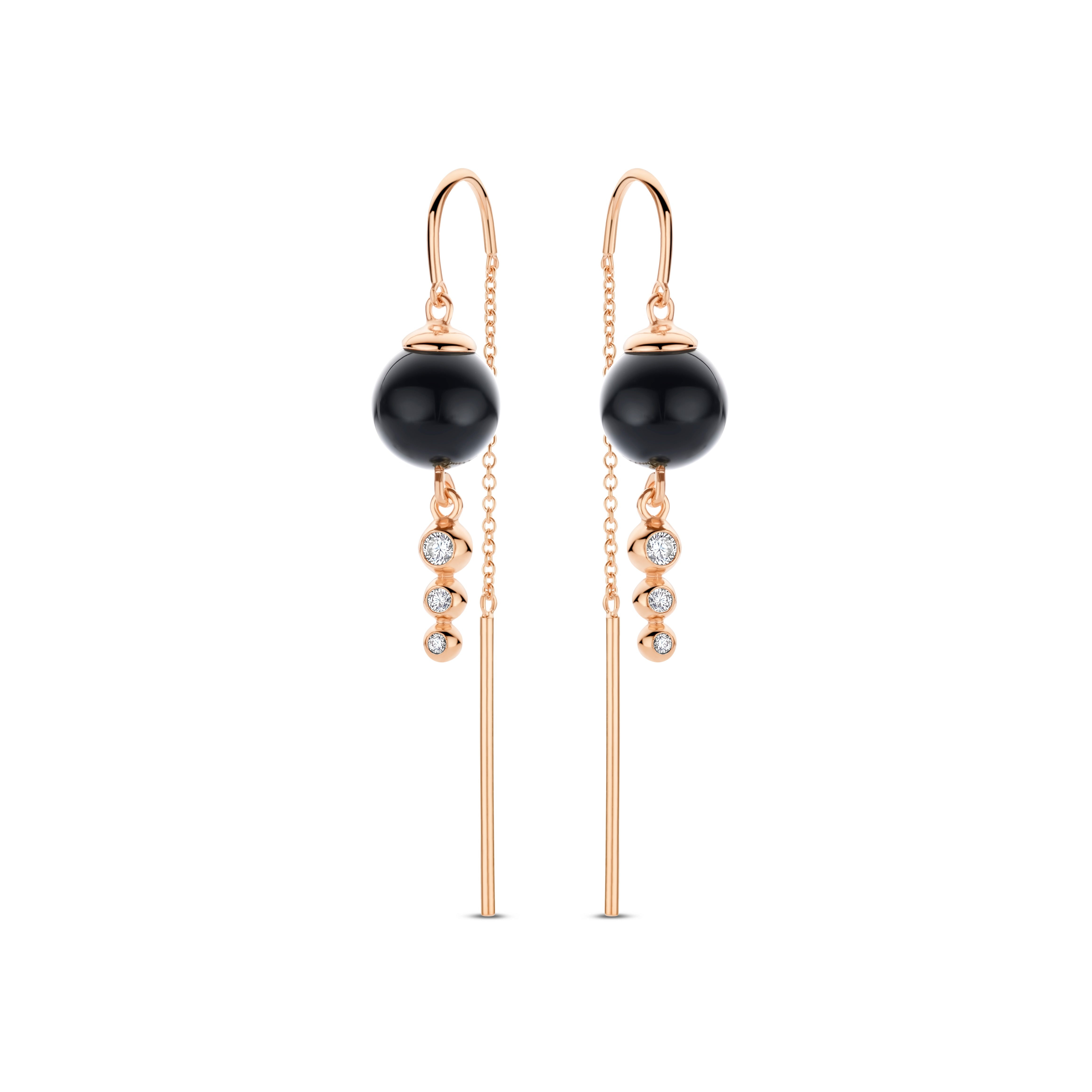 SWAN HANGER RG/CZ BLACK