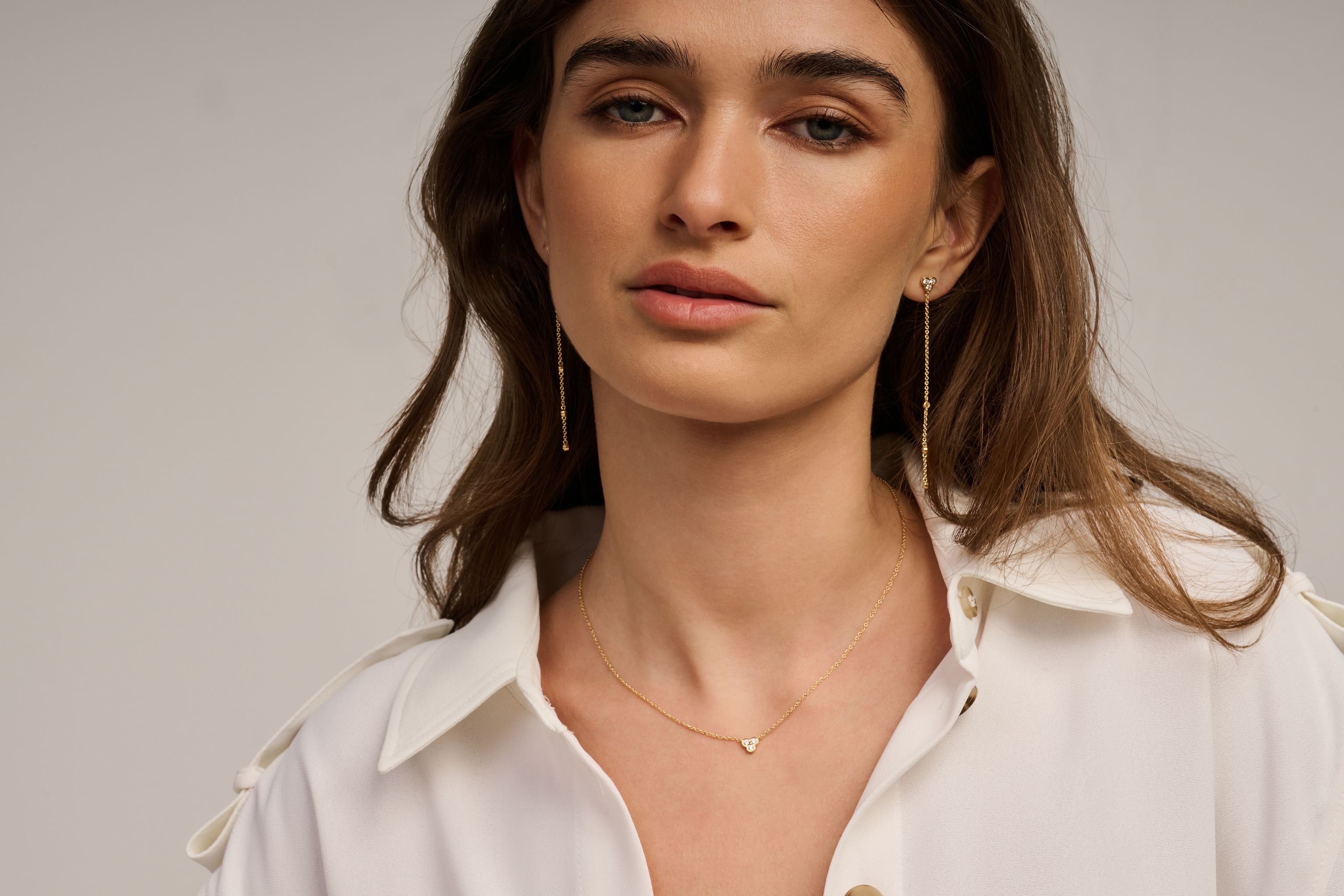 ALMA NECKLACE SL/CZ-1