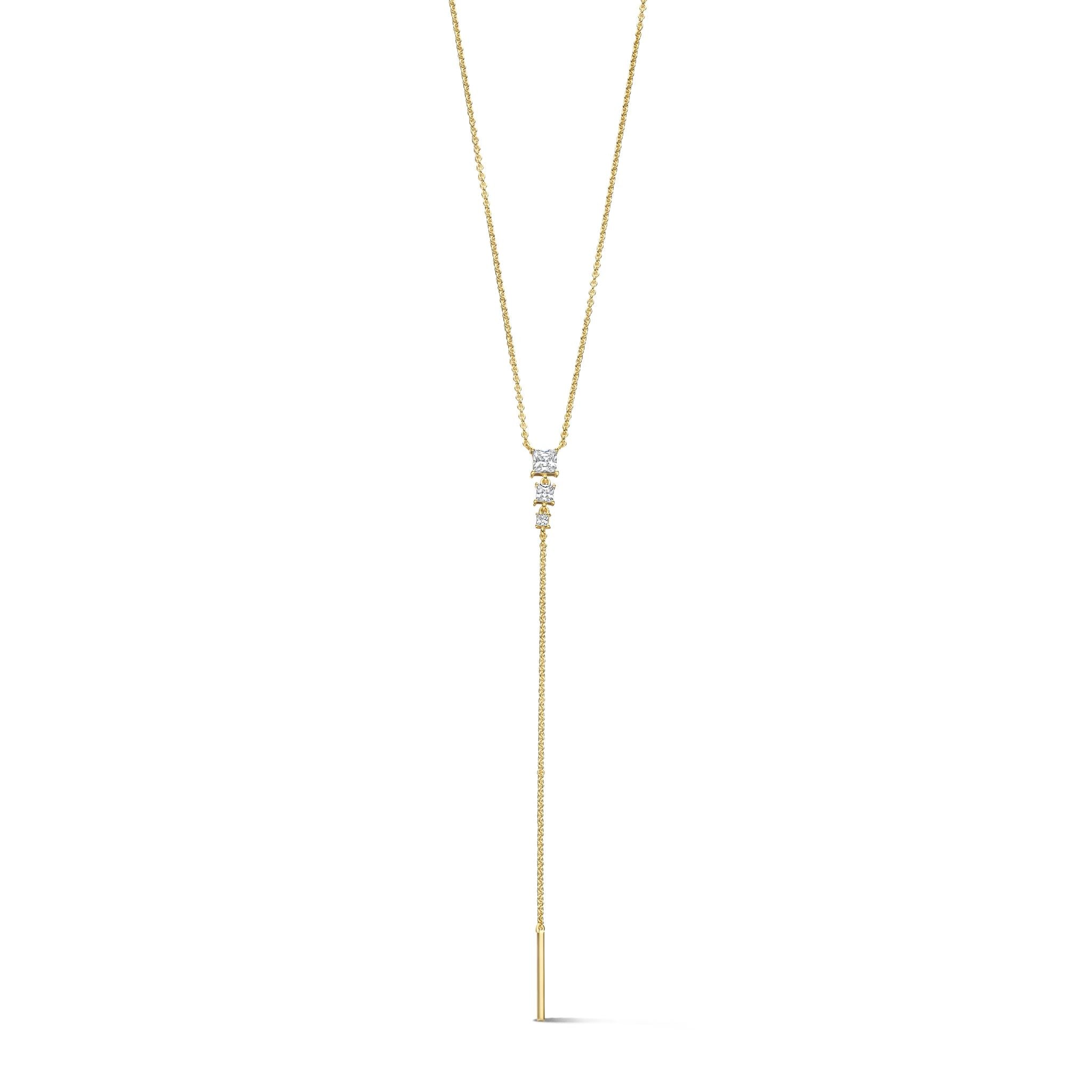 ELION Y NECKLACE GP/CZ-1
