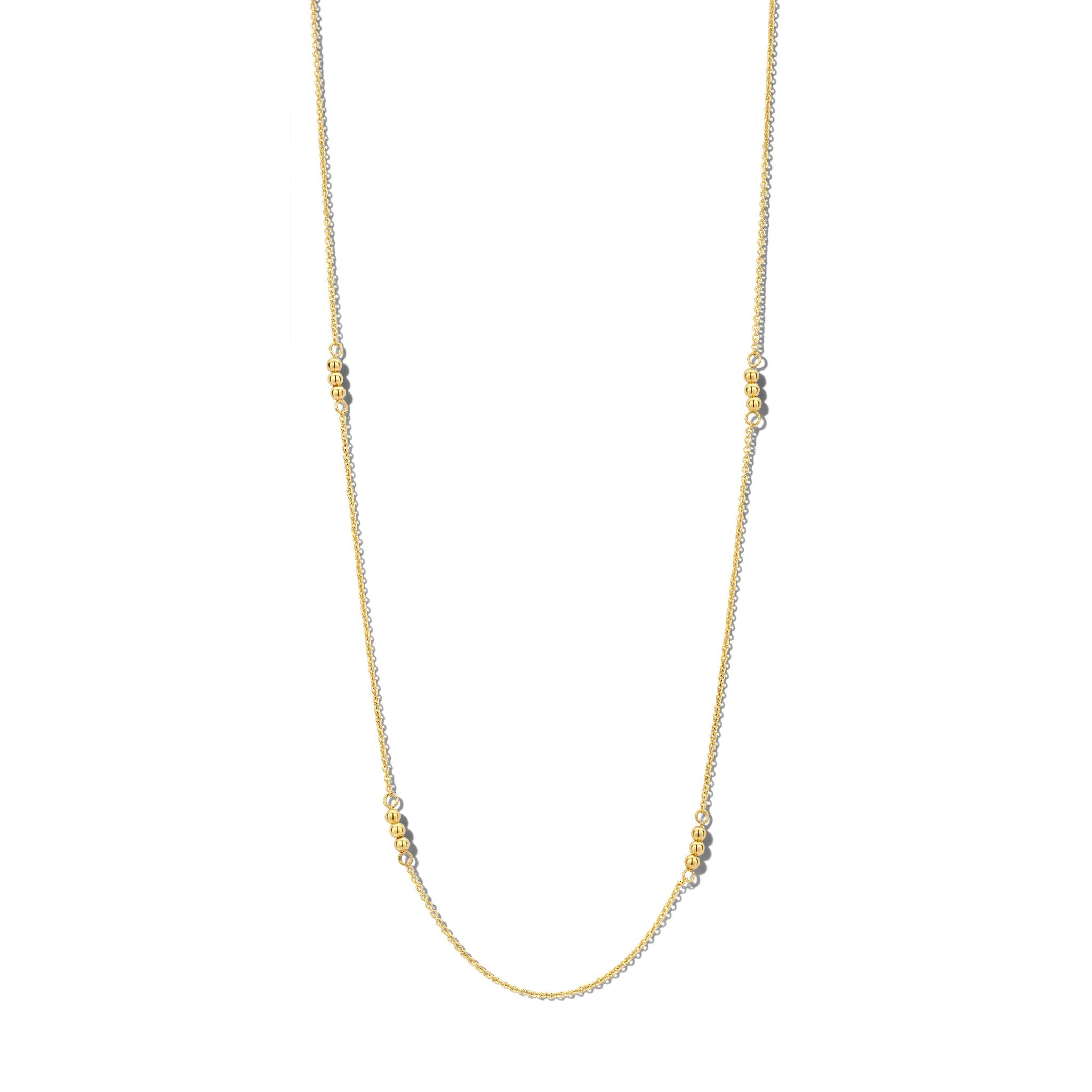 Mala Halskette 60 cm - 14 kt. Gold-5