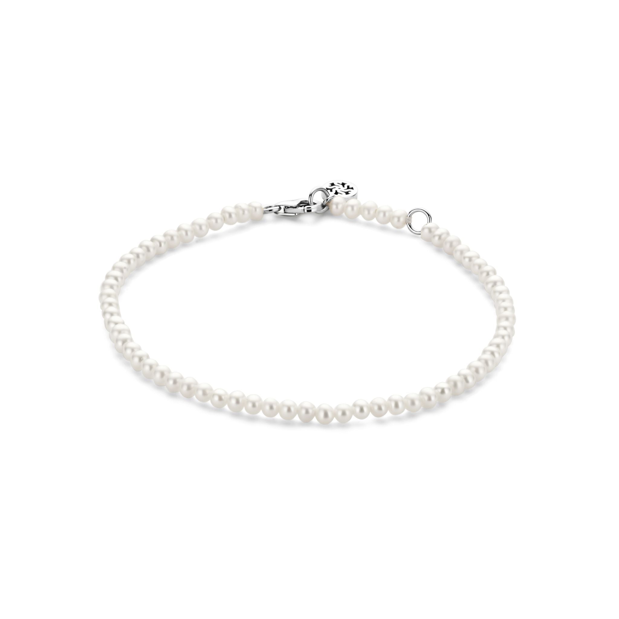 Coco Armband - 14kt. Weißgold mit SüßwasserPearl-1