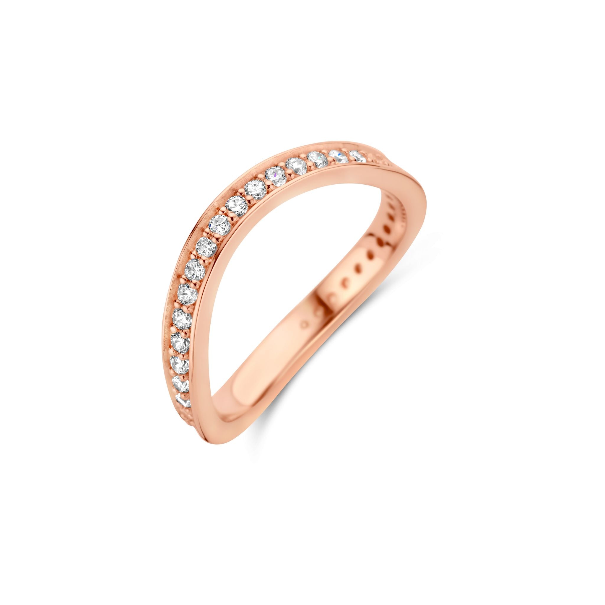 Solaris Ring - Sterling Silber Rosé Vergoldet-1